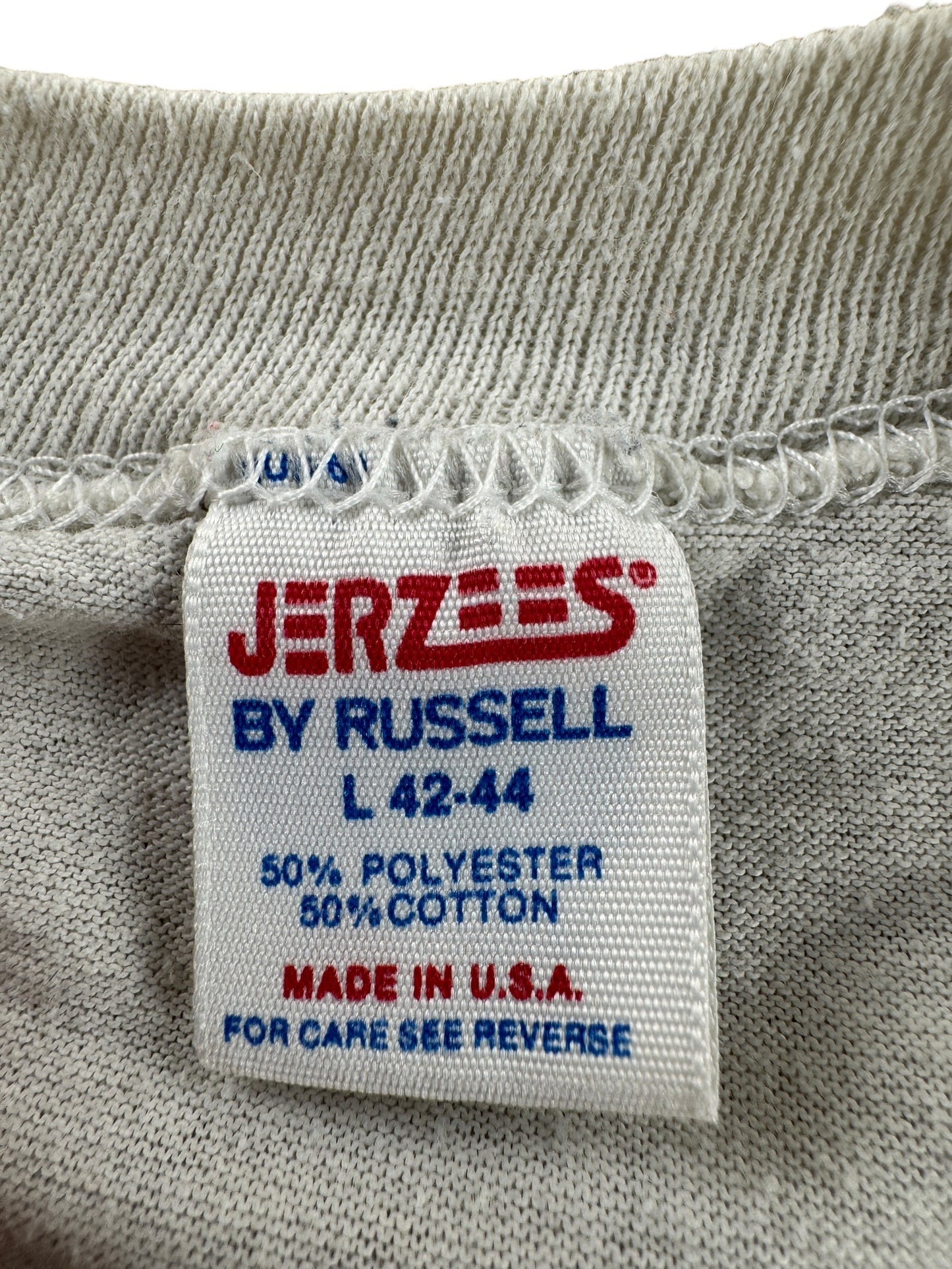 Tag on Vintage Pizza Villa Test Print Tee SZ L (Fits M)