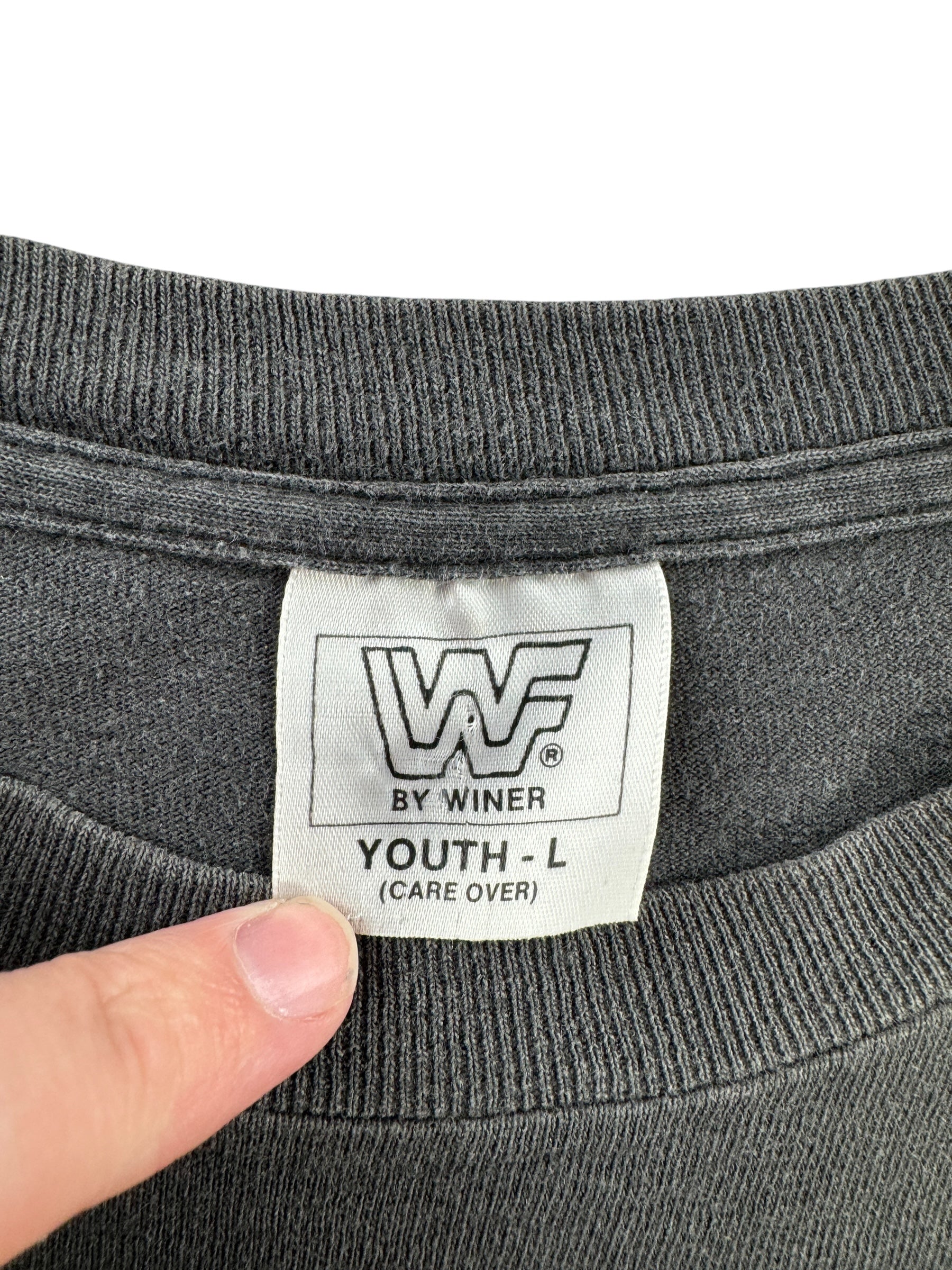 Tag on Vintage Hulk Hogan Hulk Rules Youth Tee SZ S
