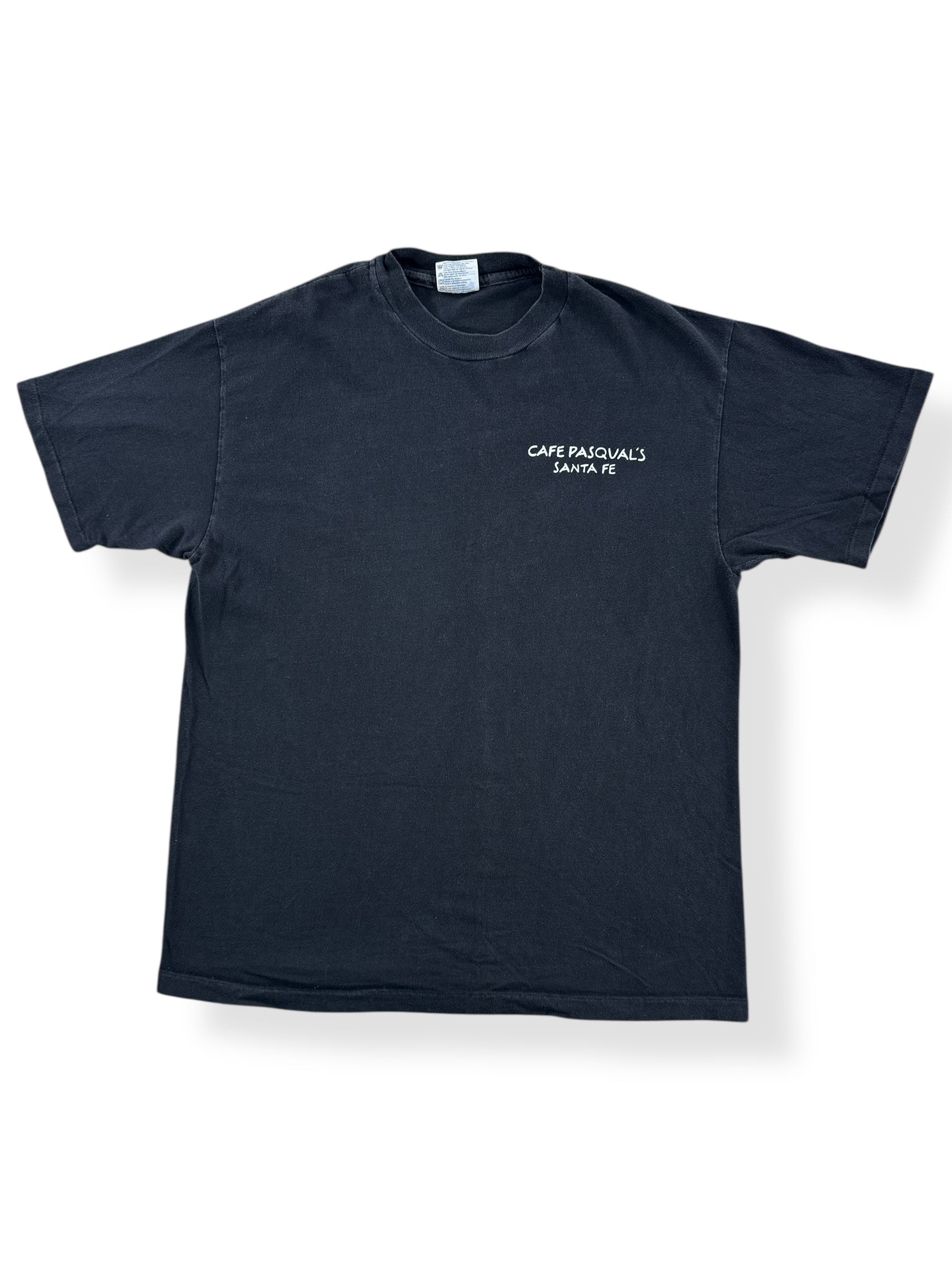 Front of Vintage Cafe Pasquals Santa Fe Tee SZ L