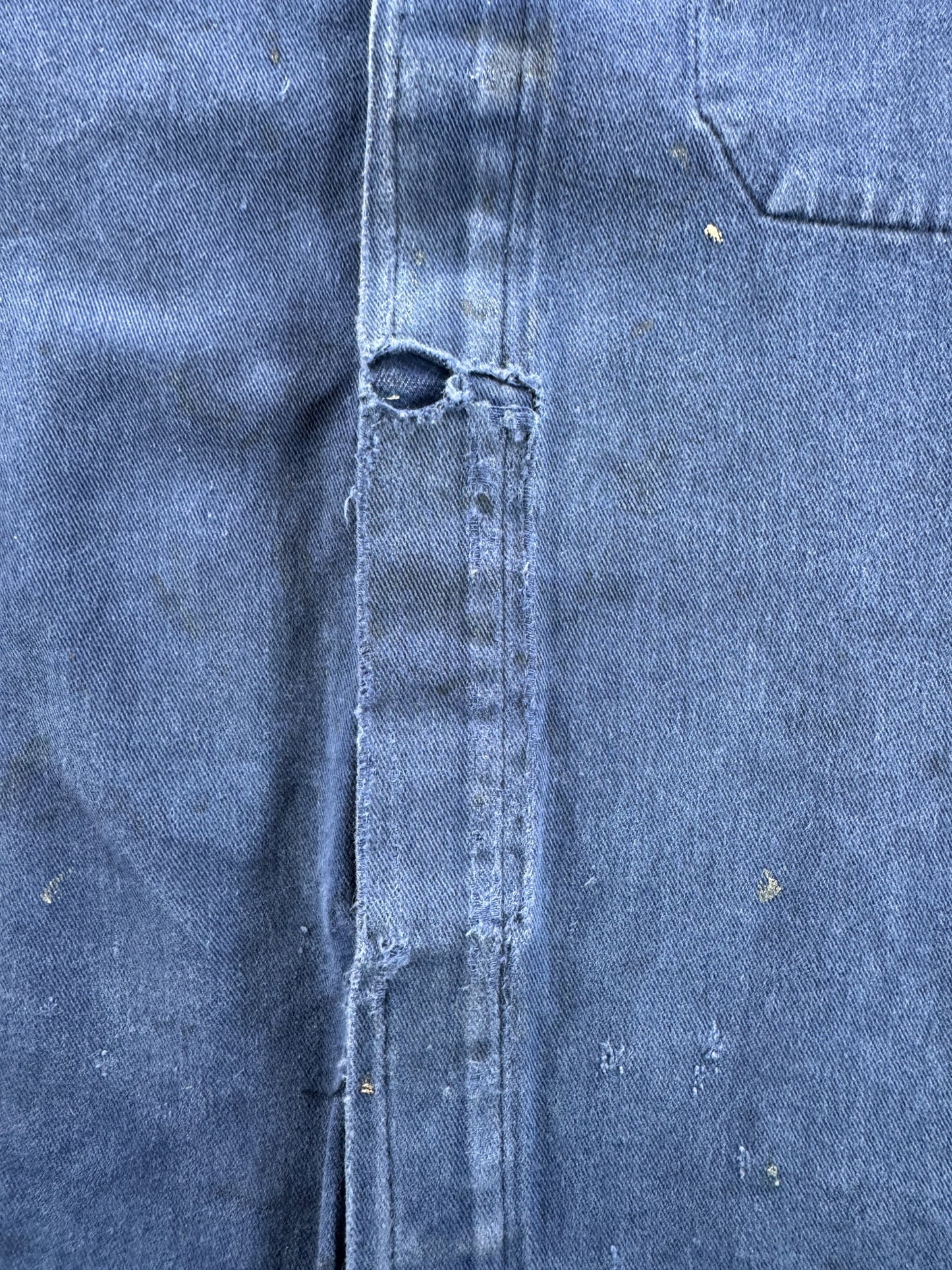 Wear on Vintage French Chore Coat SZ L