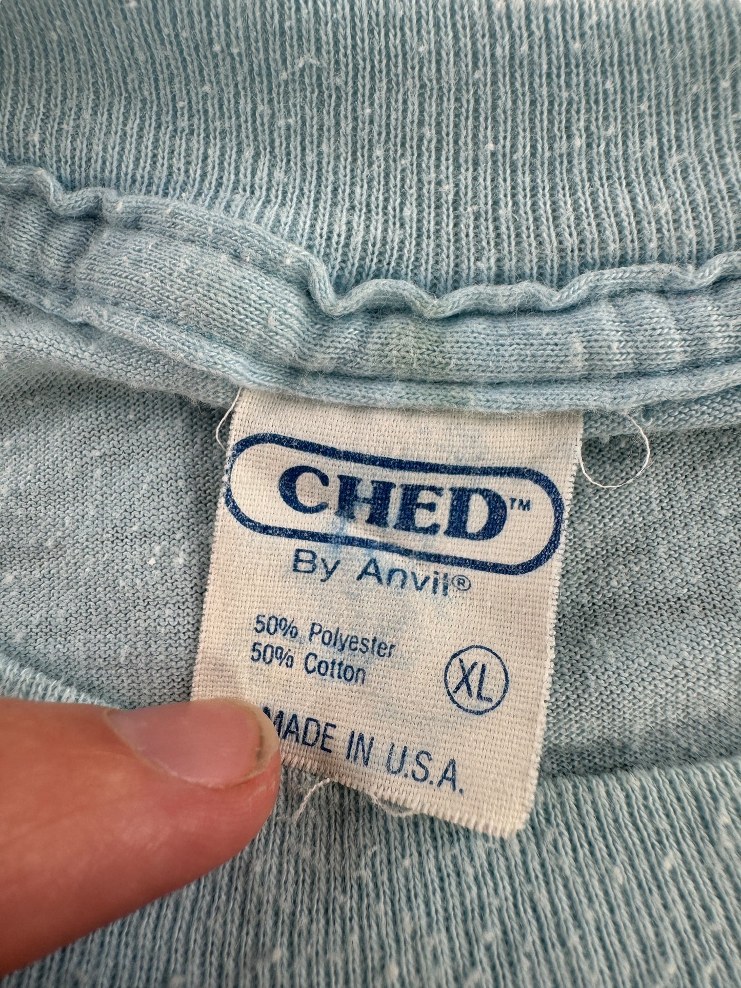 Tag on Vintage Whale Ale Beer Tee SZ L