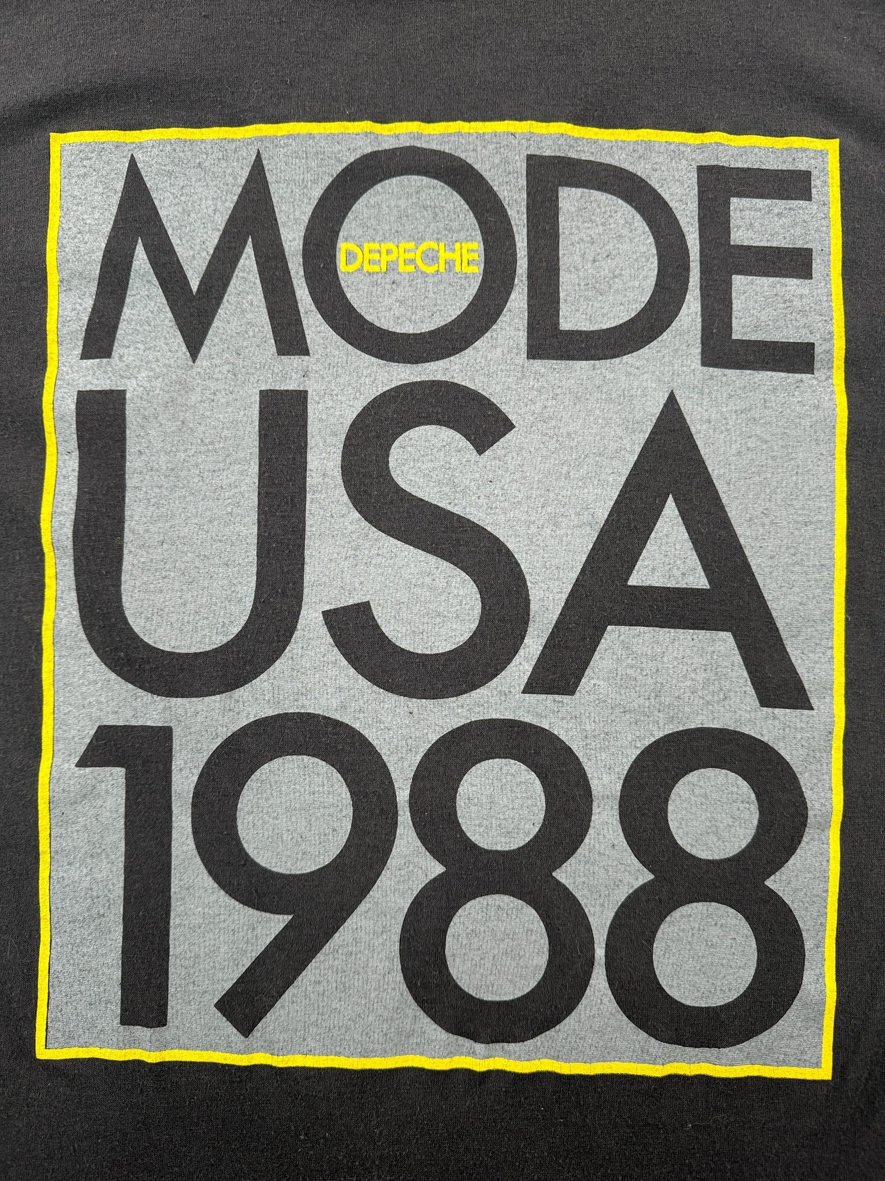 Graphic of Vintage 1988 Depeche Mode Tee SZ M