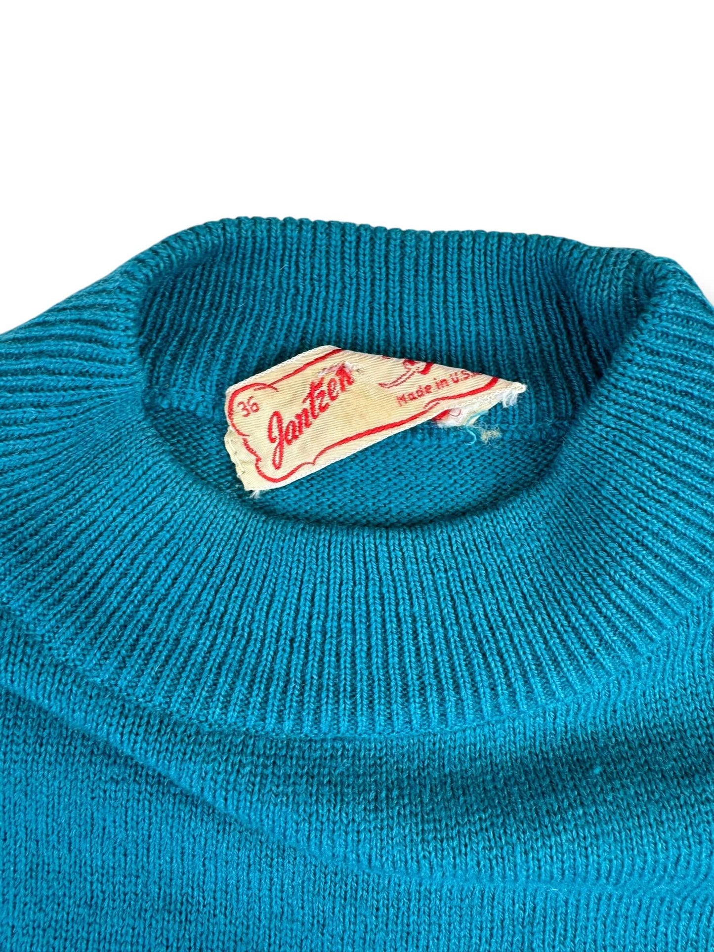 Tag of 1950s Jantzen Sweater M