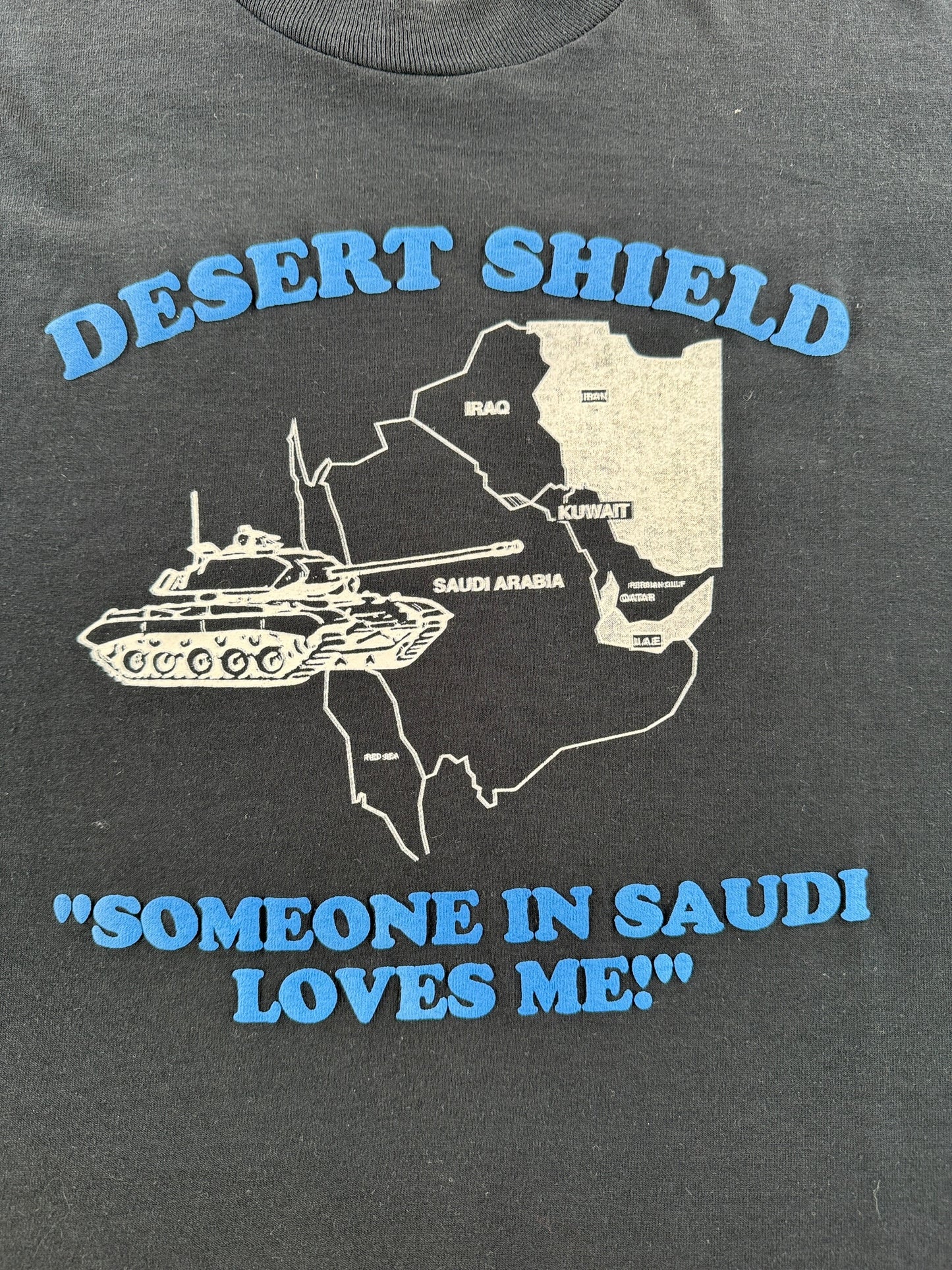 Graphic of Vintage Desert Shield Tee SZ XL