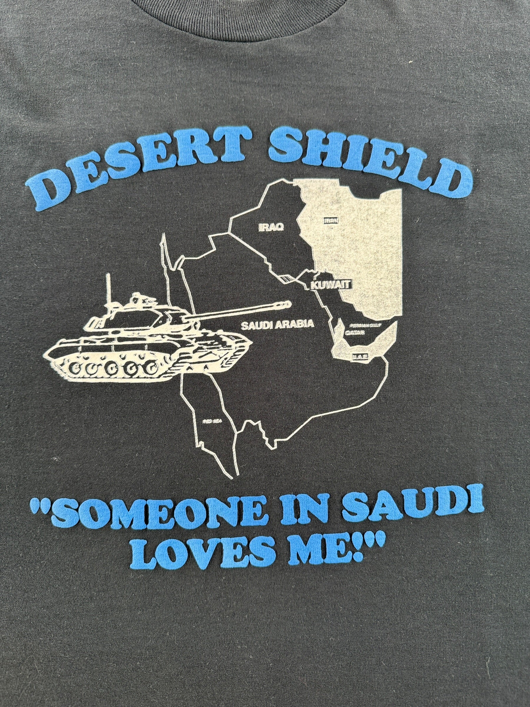 Graphic of Vintage Desert Shield Tee SZ XL