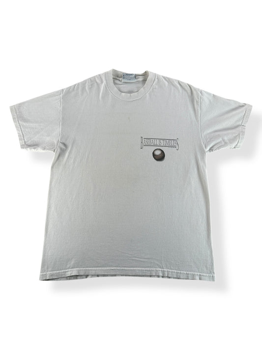Front of Vintage Baseball is Timeless Tee SZ L