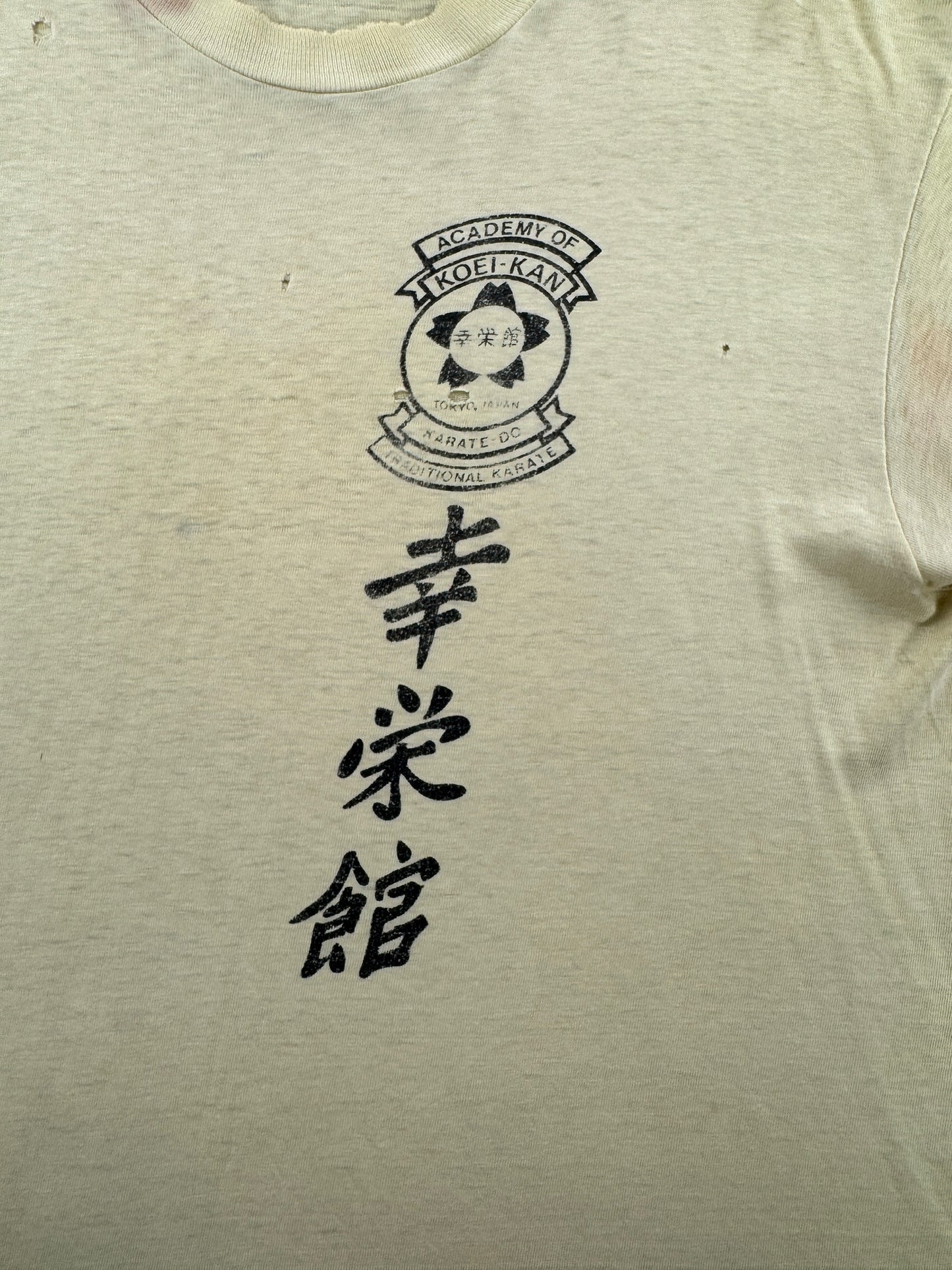 Graphic of Vintage Karate Thrasher Tee SZ L