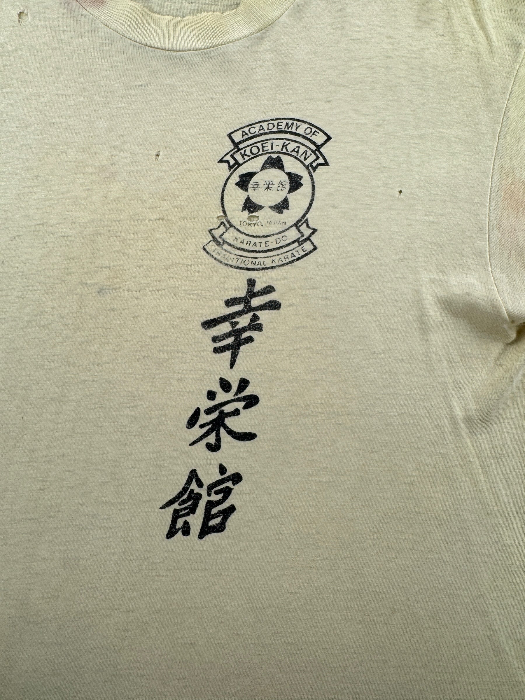 Graphic of Vintage Karate Thrasher Tee SZ L