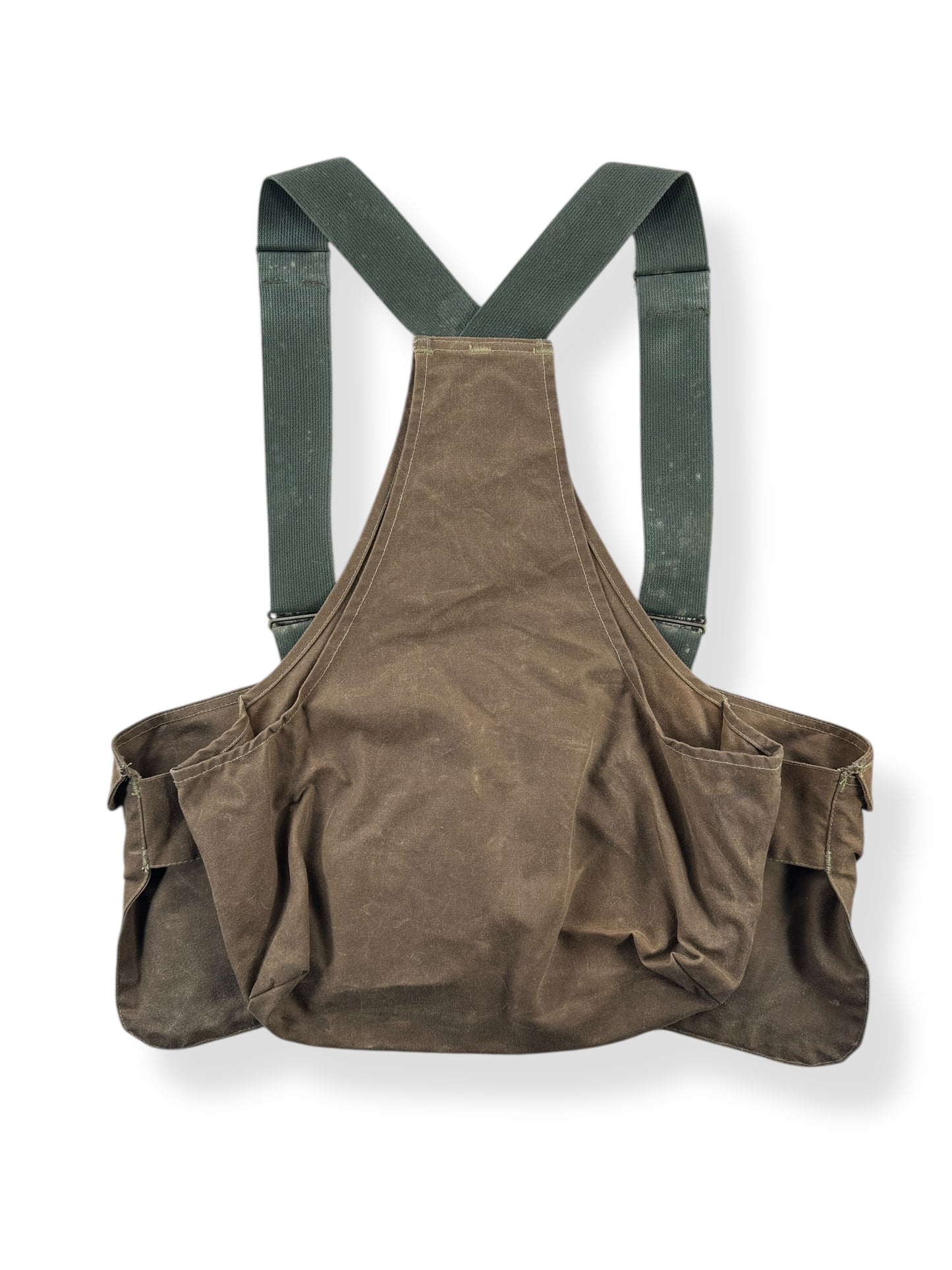 Back of Filson Tin Cloth Game Bag SZ M