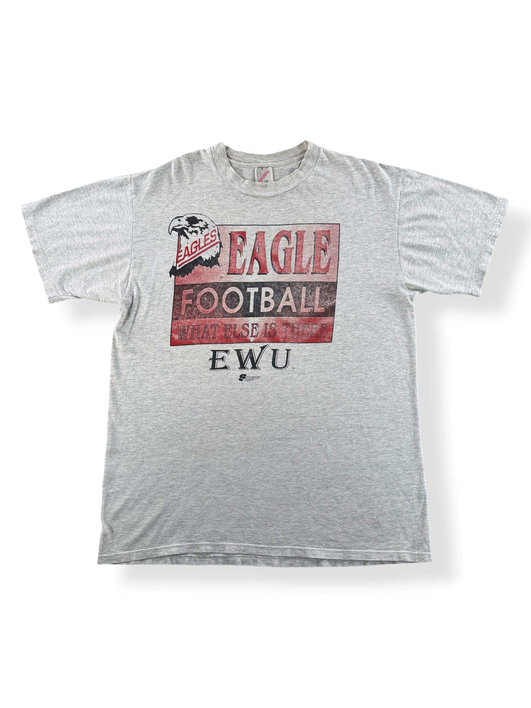 Front of Vintage Eagle Football Tee SZ L
