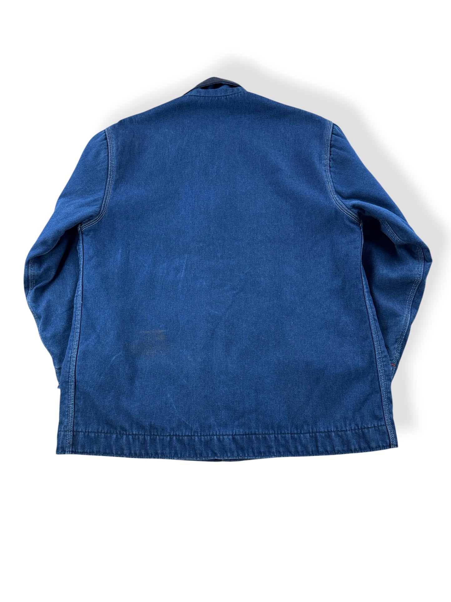 Back of Vintage 80's Big Mac Denim Chore Jacket SZ L