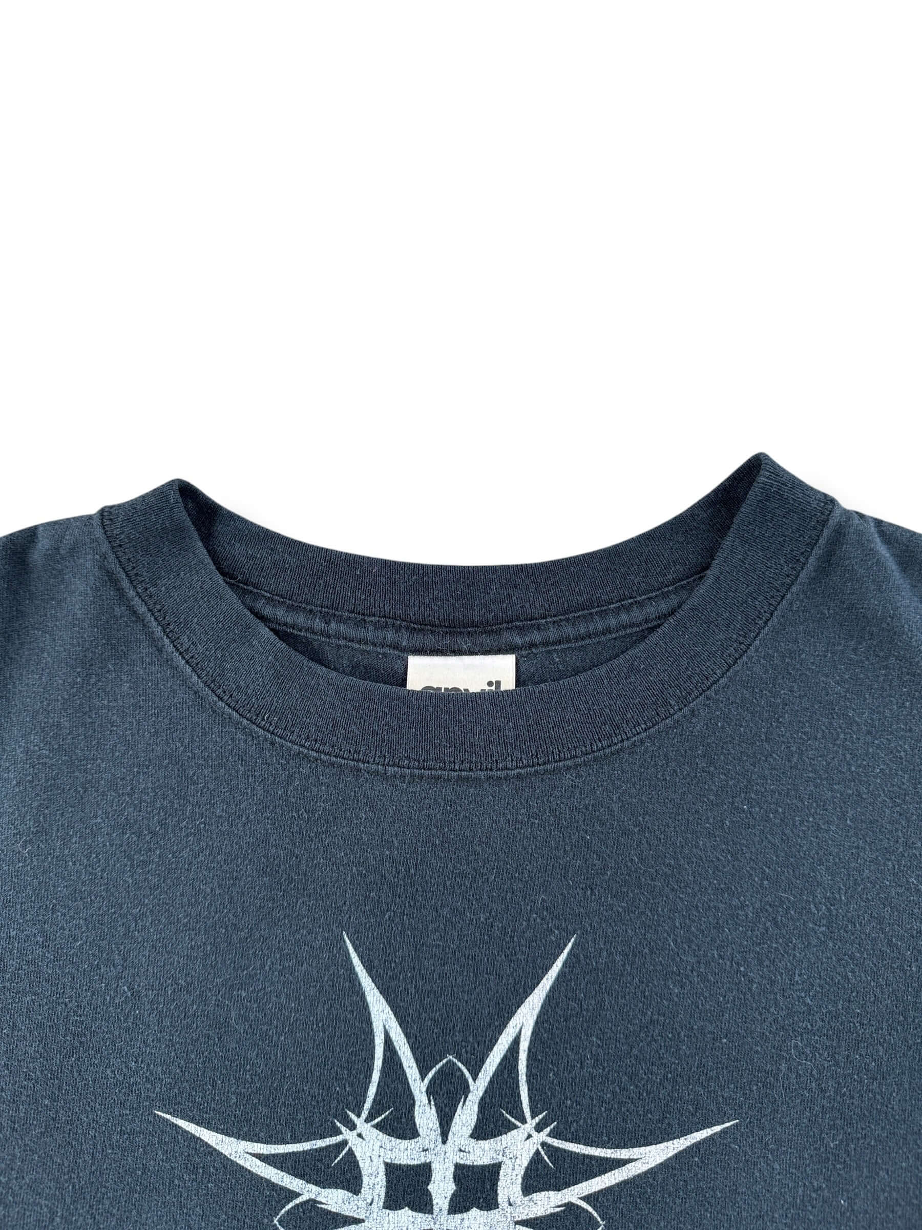 Collar on Vintage Emperor Band Tee SZ S
