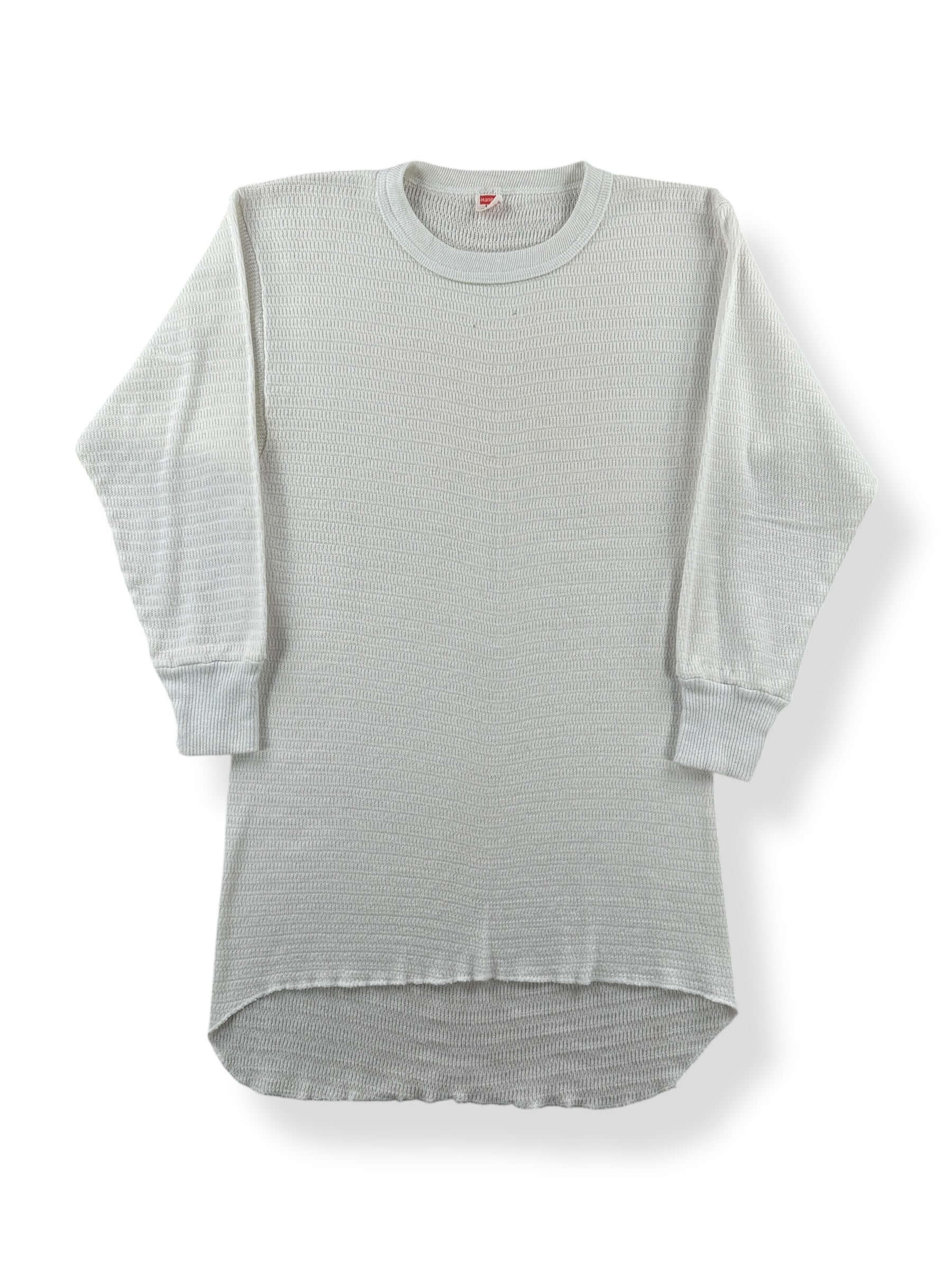 Front of Vintage Hanes 50/50 Waffle Shirt SZ S