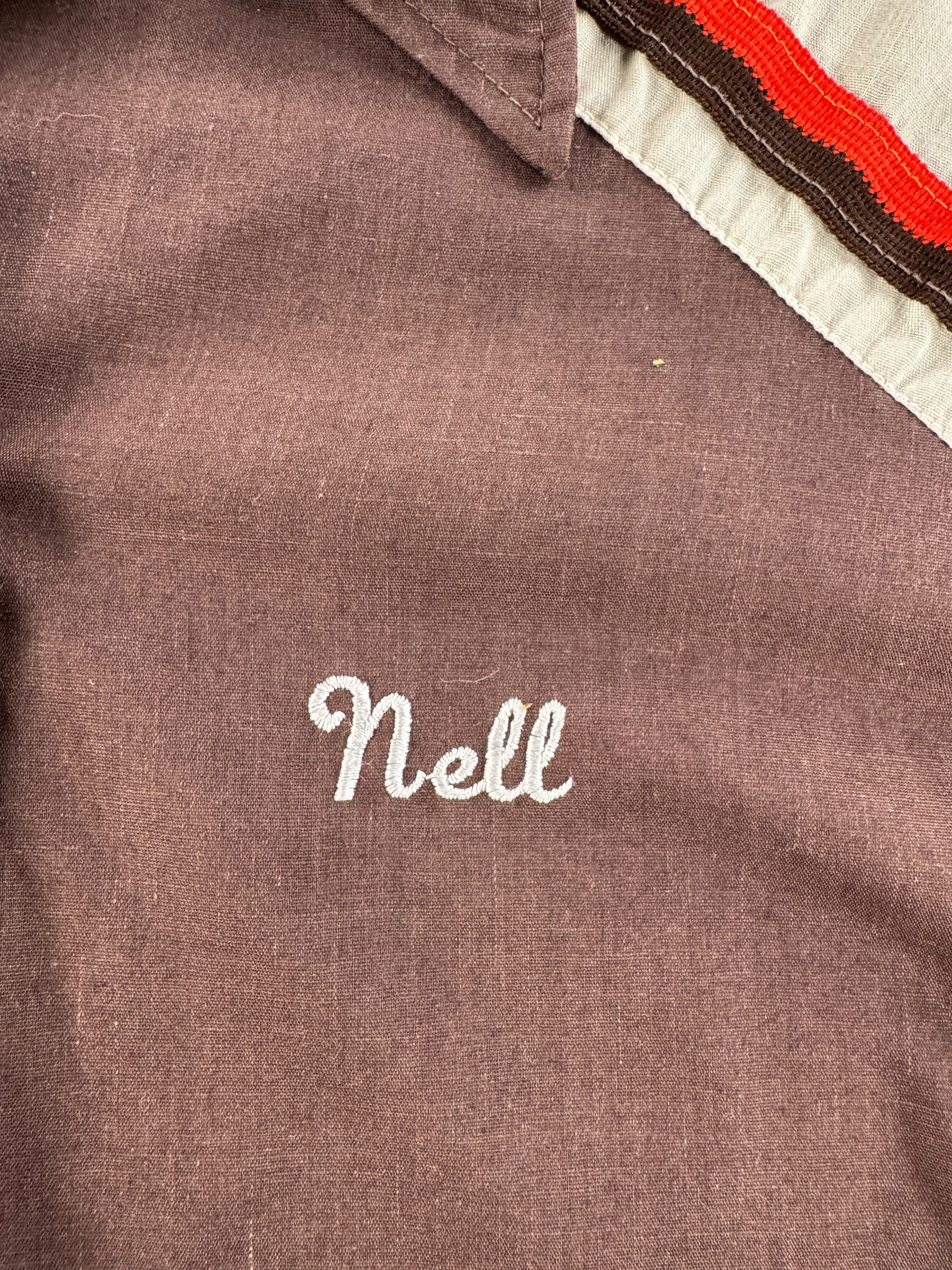 Name on Vintage Easy Rollers Hilton Bowling Shirt SZ 34