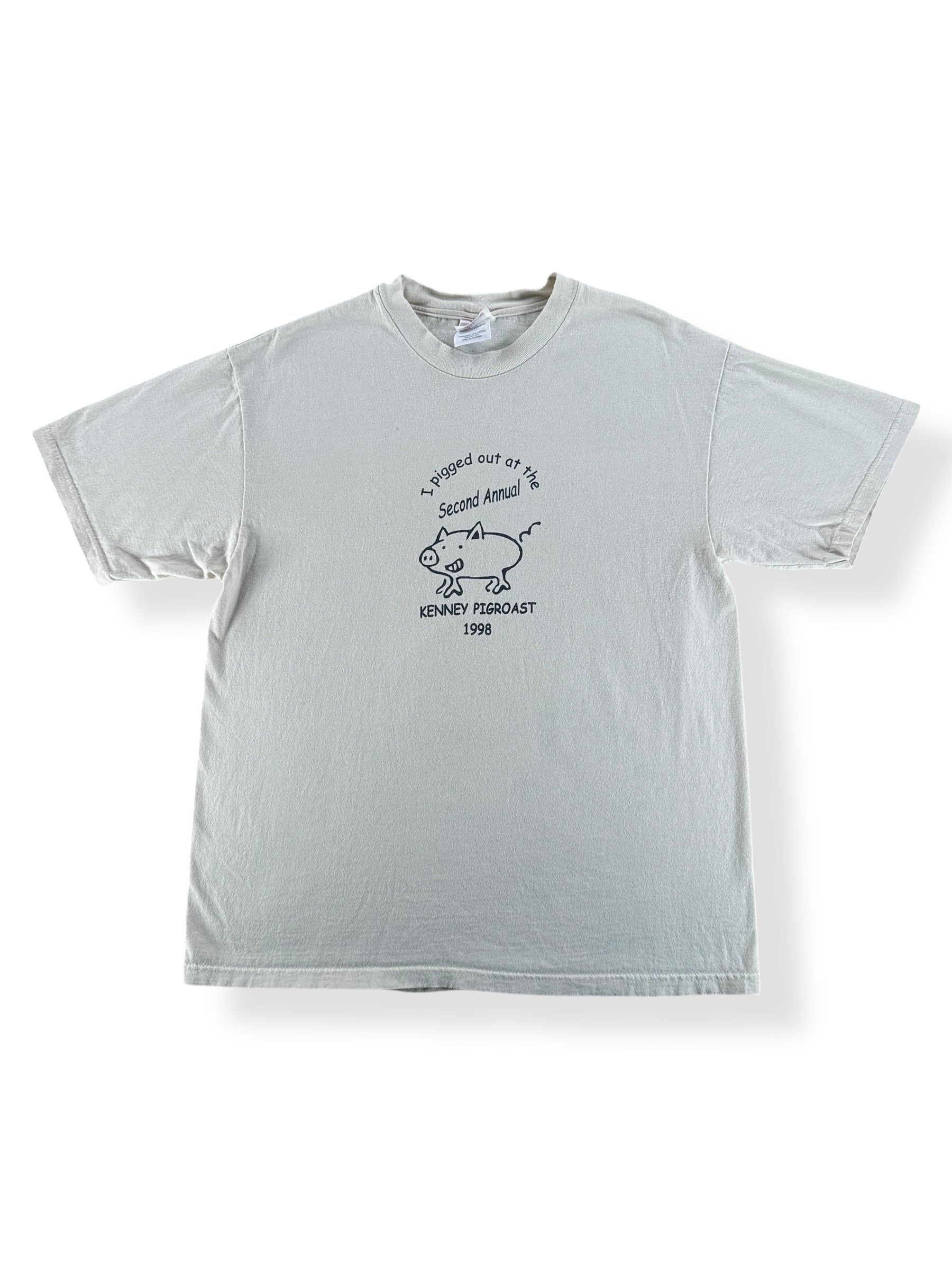 Front of Vintage 1998 Kenney Pigroast Tee SZ M