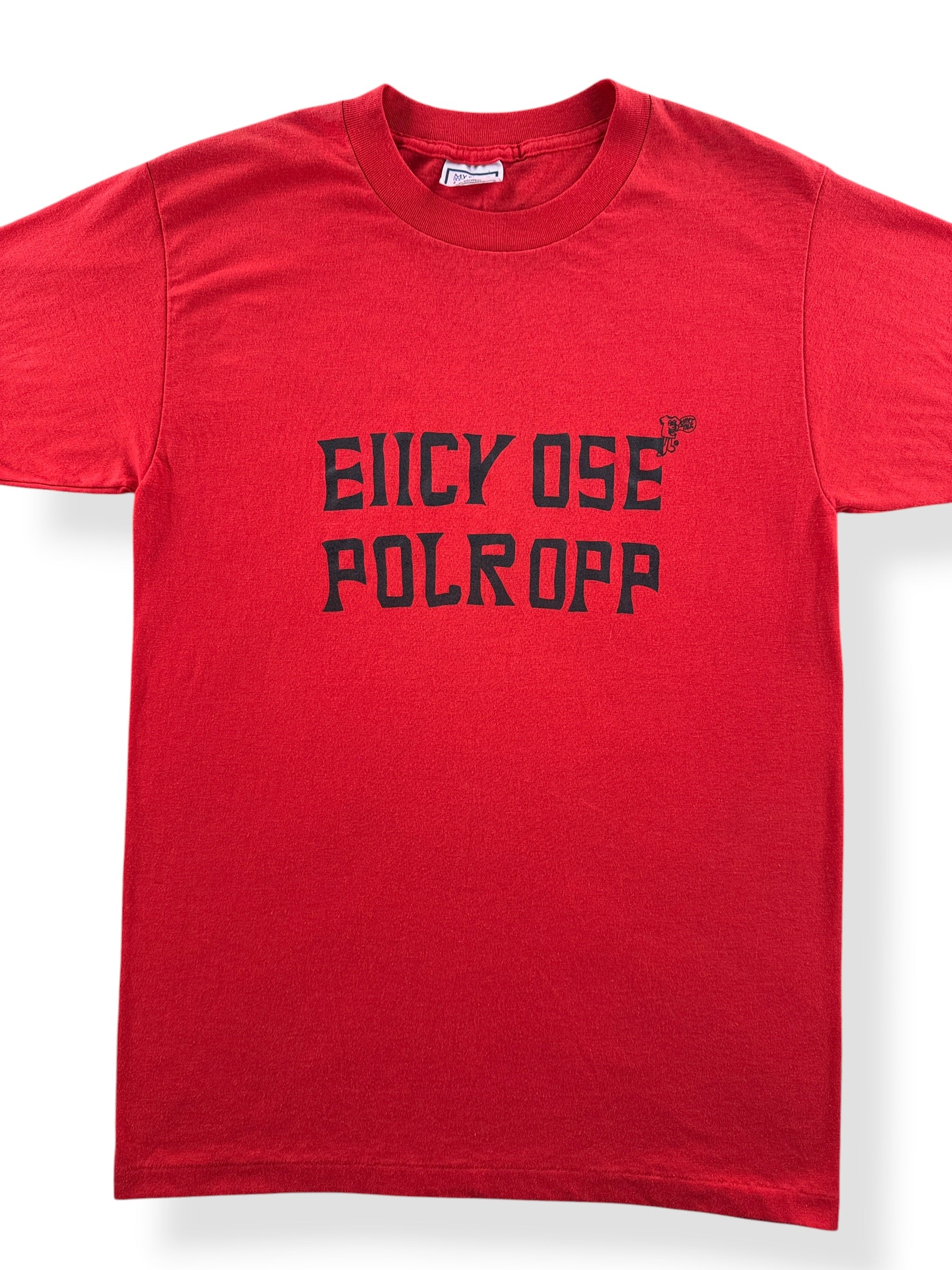 Front Close Up of Vintage Fuck Off Tee SZ L (Fits S)