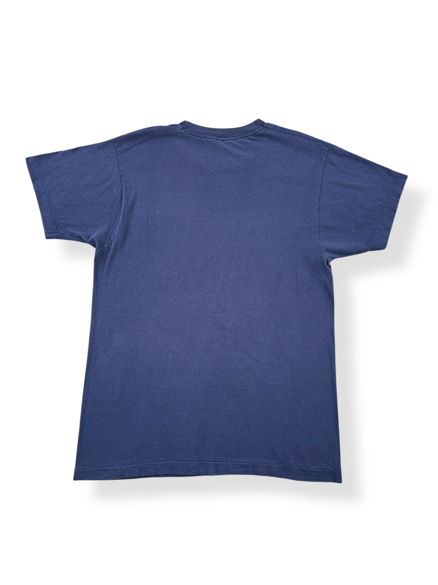 Back of Vintage Faded Blue FOTL Pocket Tee SZ L (Fits M)