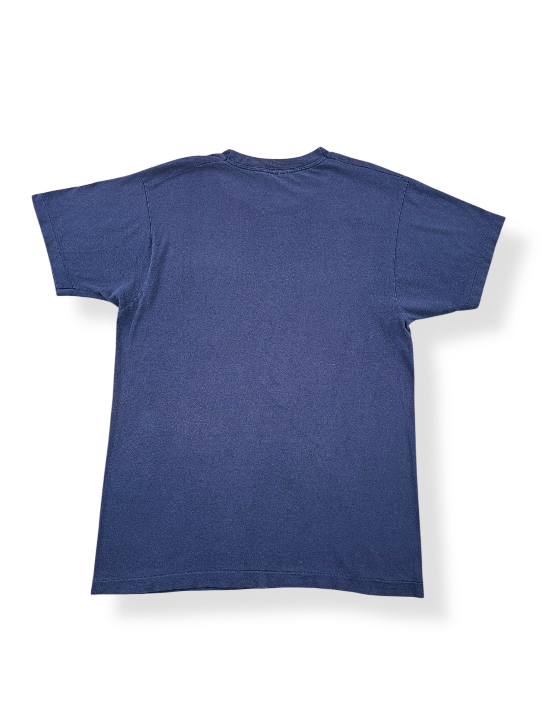Back of Vintage Faded Blue FOTL Pocket Tee SZ L (Fits M)
