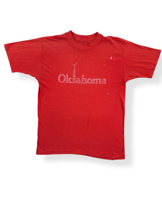 Front of Vintage Oklahoma Tee SZ M AS IS