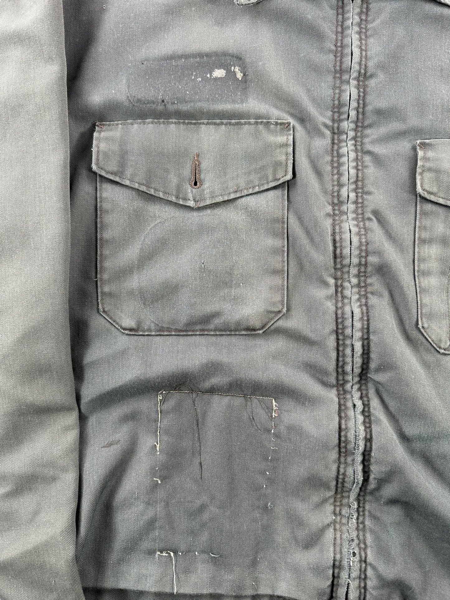 Missing Patches on Vintage Cringe Hardcore Drunk Gas Station Jacket SZ XL