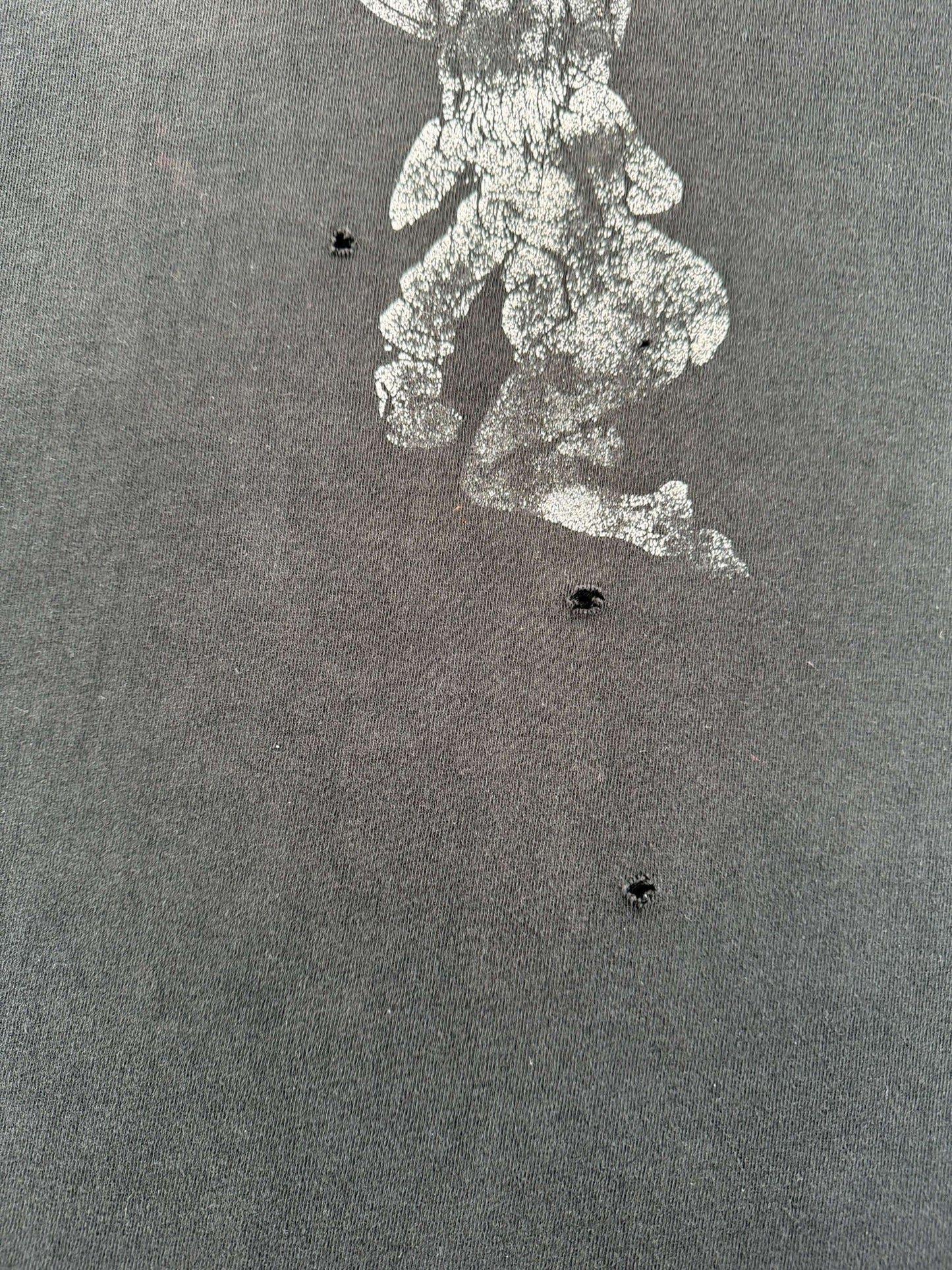 Hole on Vintage 90s Era West Seattle BJ Harley Tee SZ L