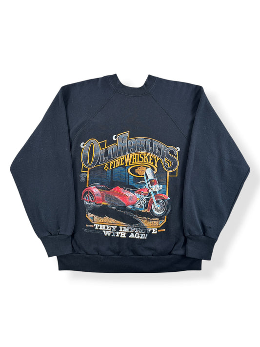 Front of Vintage Harley Crewneck SZ L