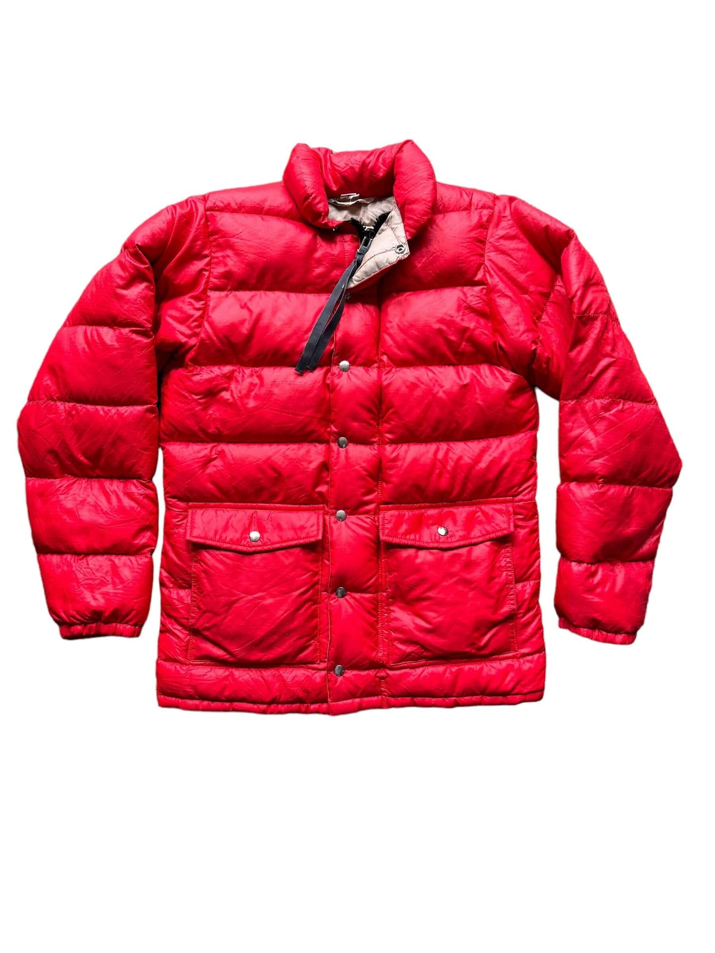 front of Vintage Red REI Puffer Jacket SZ M