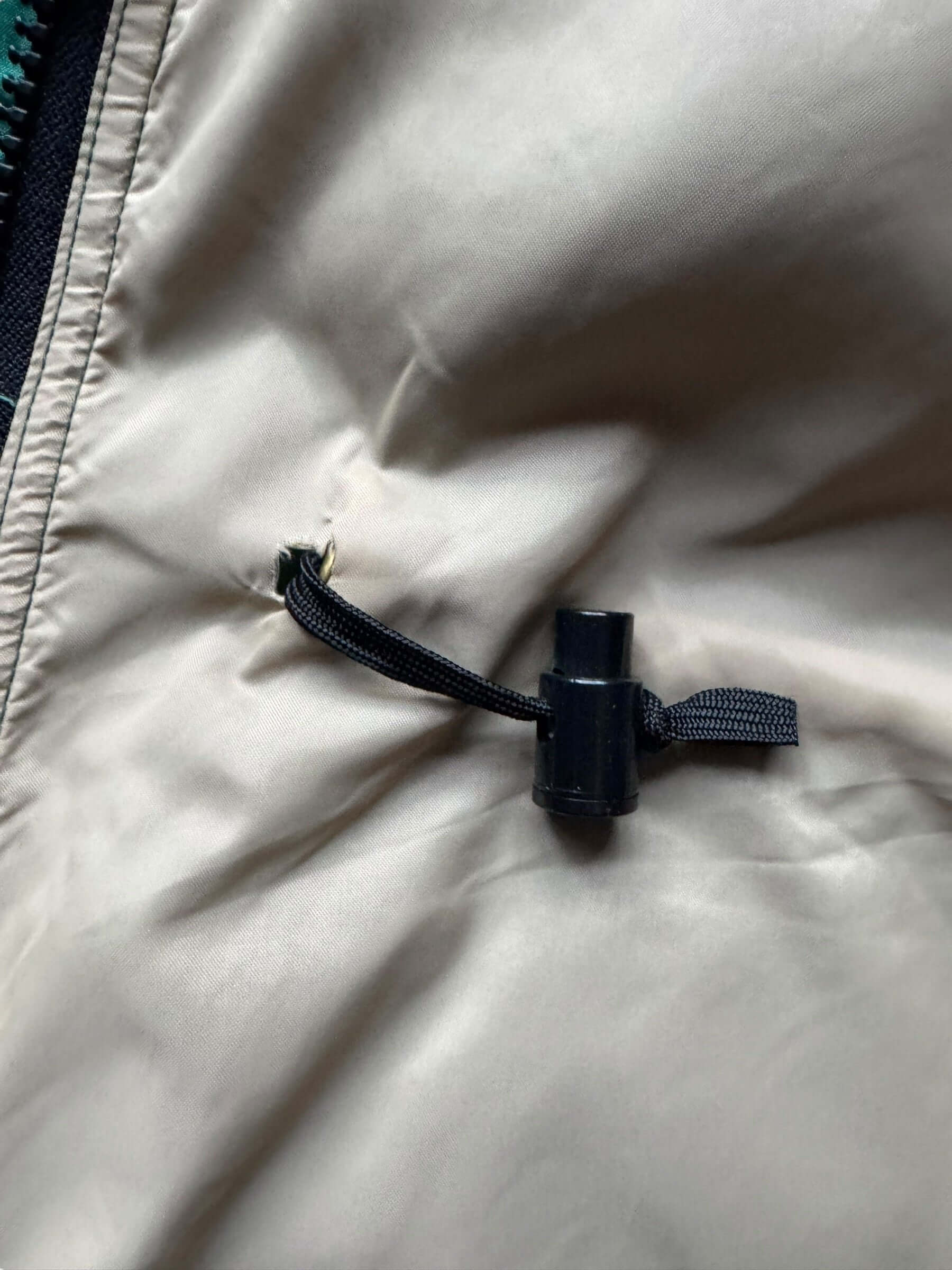 Interior belt 1980s Women's REi Co-Op Rain Jacket M