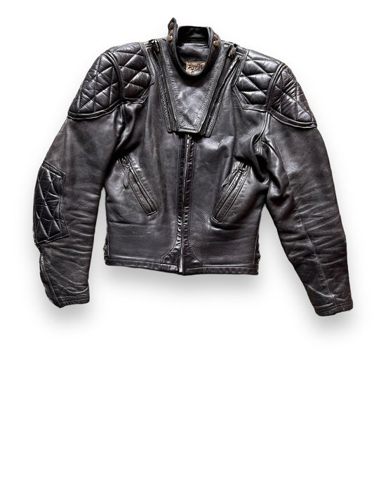 front of 50's/60's Era Langlitz Leather Jacket |  Barn Owl Vintage Goods | Vintage Leather Jackets Seattle