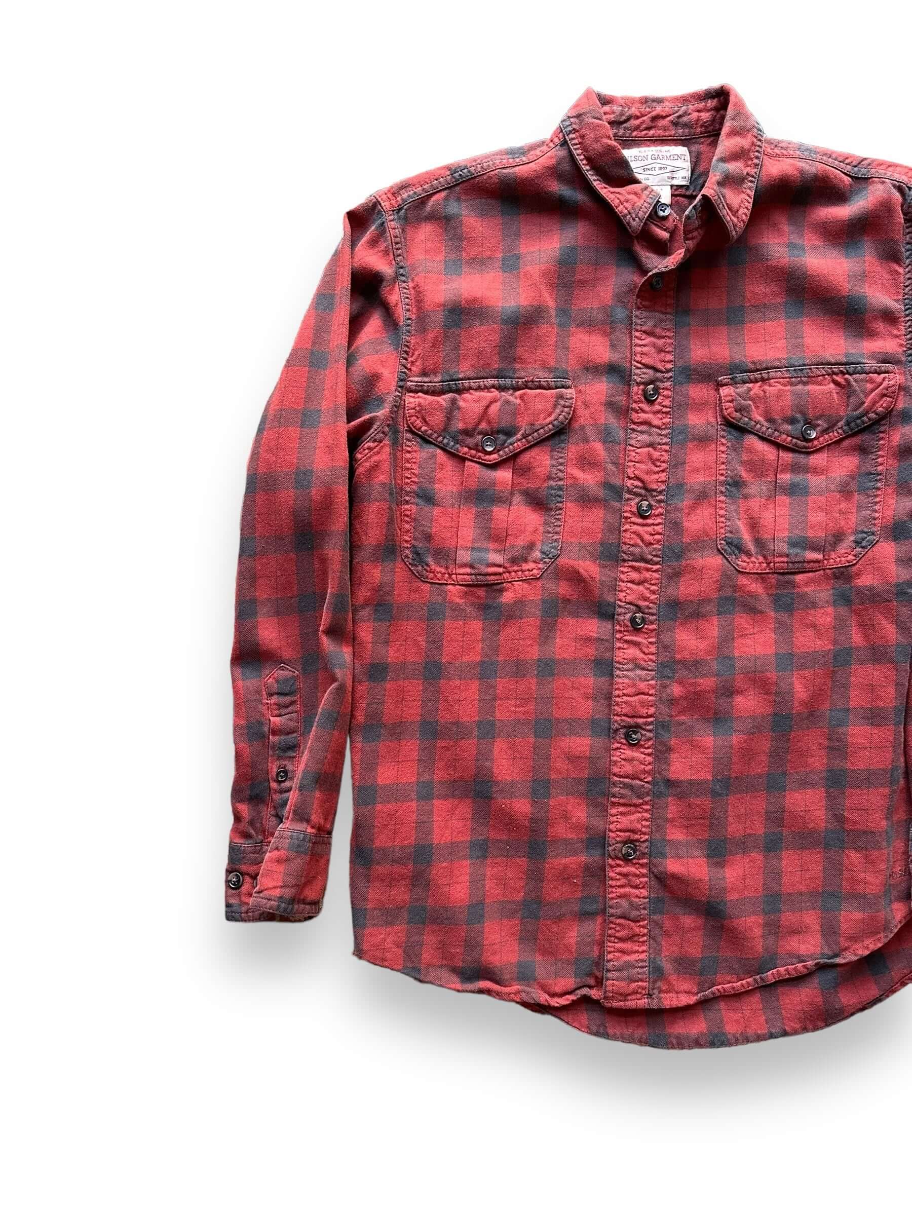 front right of Filson Button-Up Shirt |  Barn Owl Vintage Goods | Vintage Filson Workwear Seattle