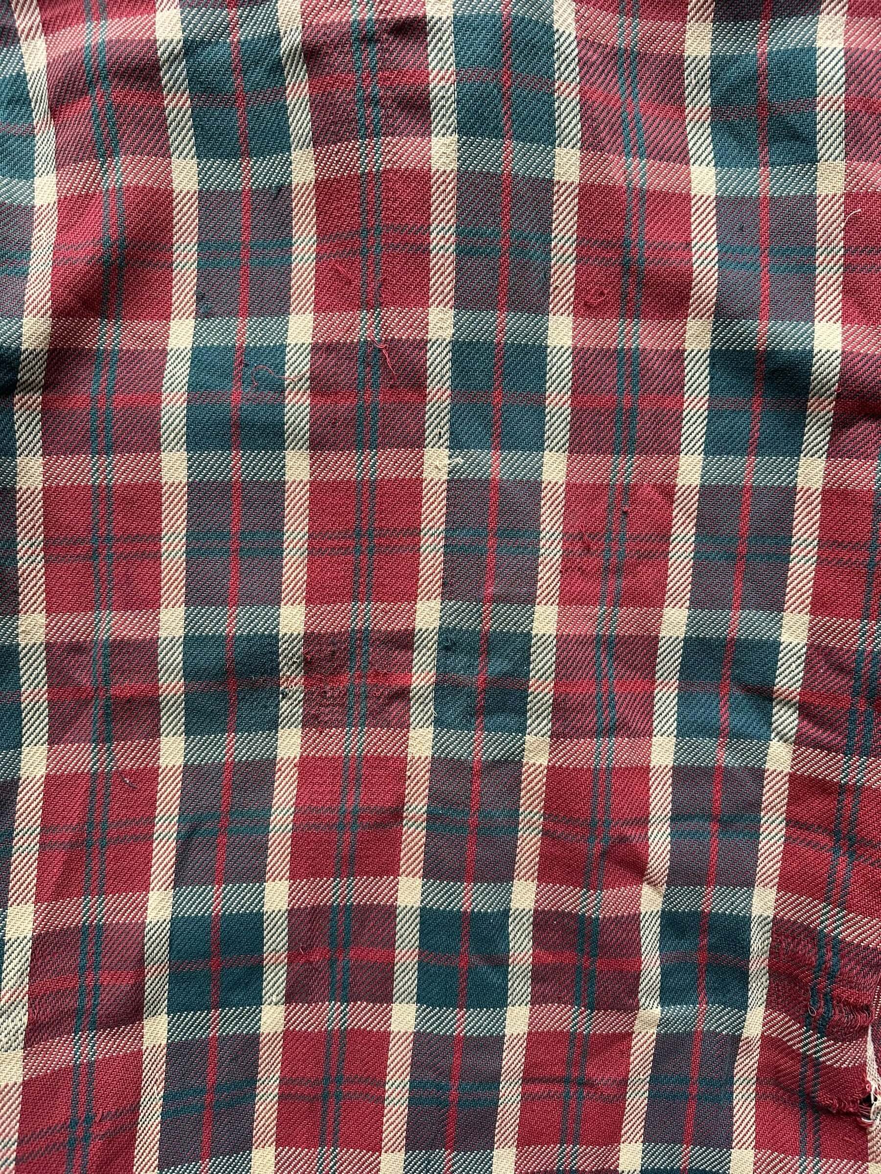 back of Vintage Big Mac Cotton Flannel SZ M