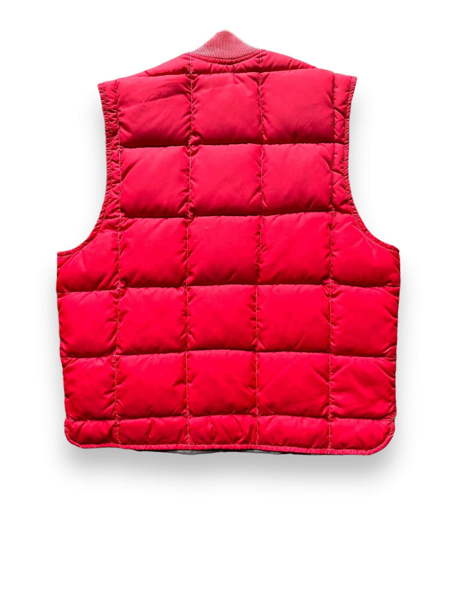 Rear View of Vintage Eddie Bauer Blizzard Proof Down Vest SZ M