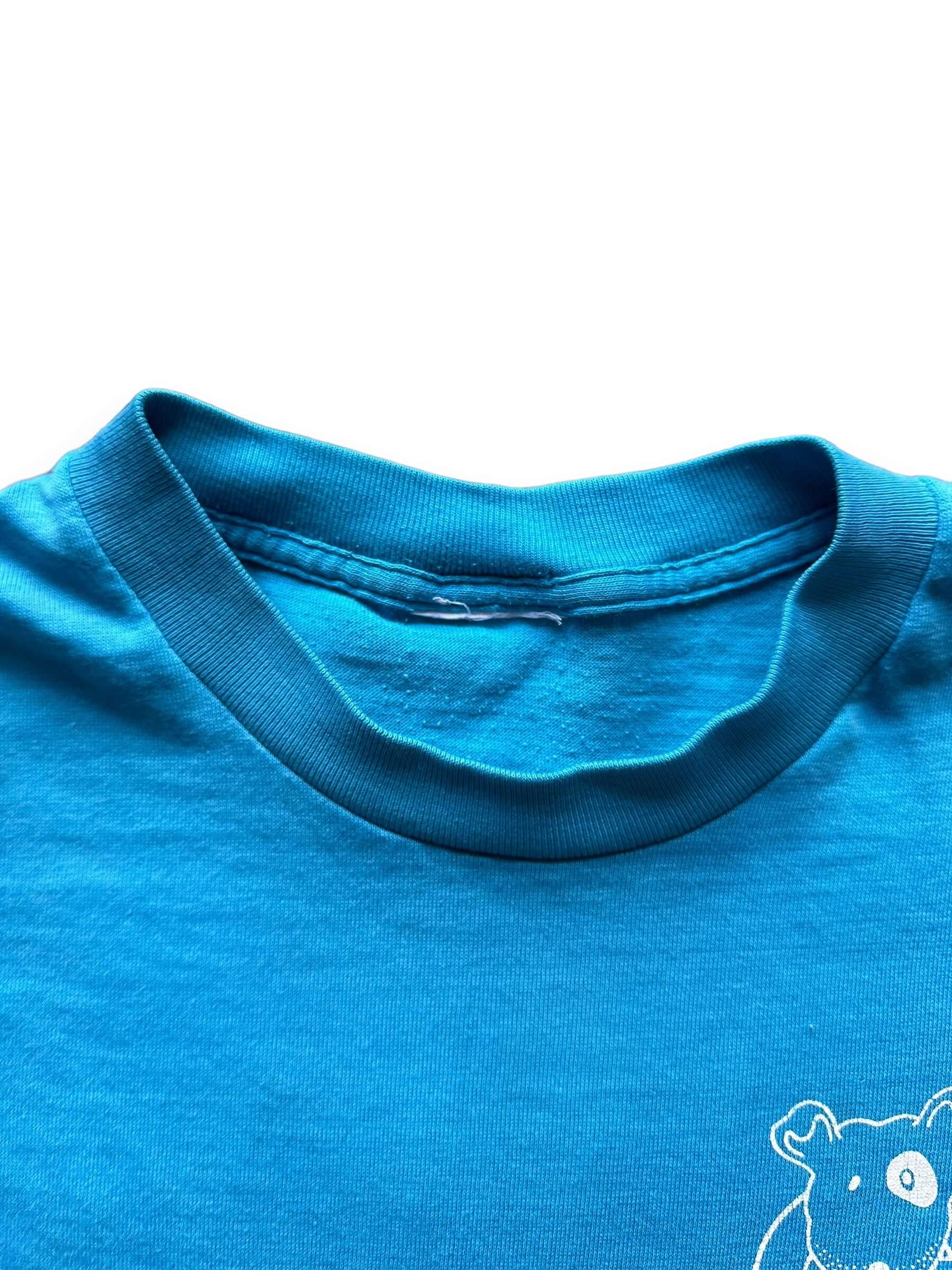 collar on Vintage Hobie Surf Dog Tee SZ XS