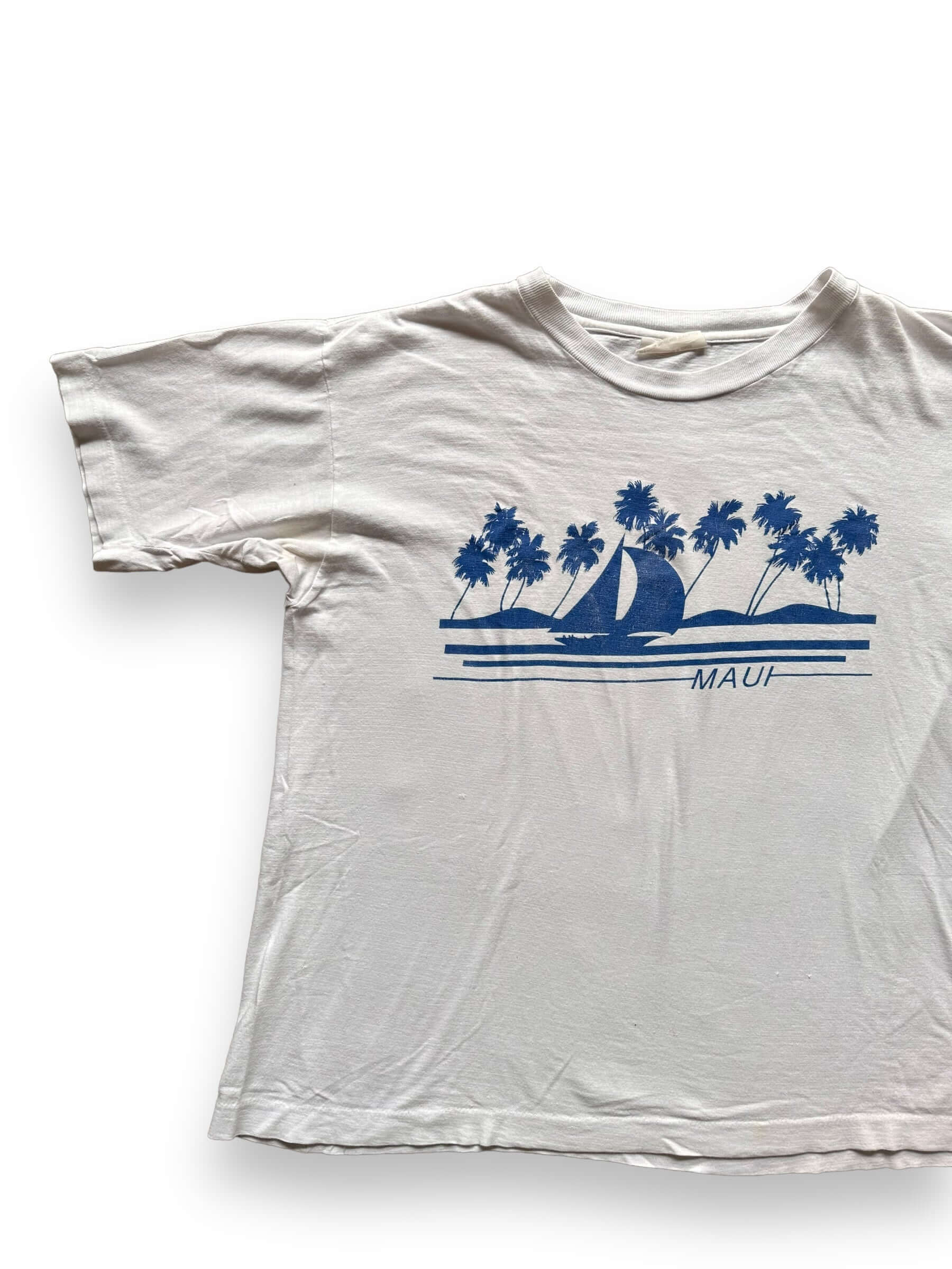 front right of Vintage Hawaii Maui Tee SZ XL