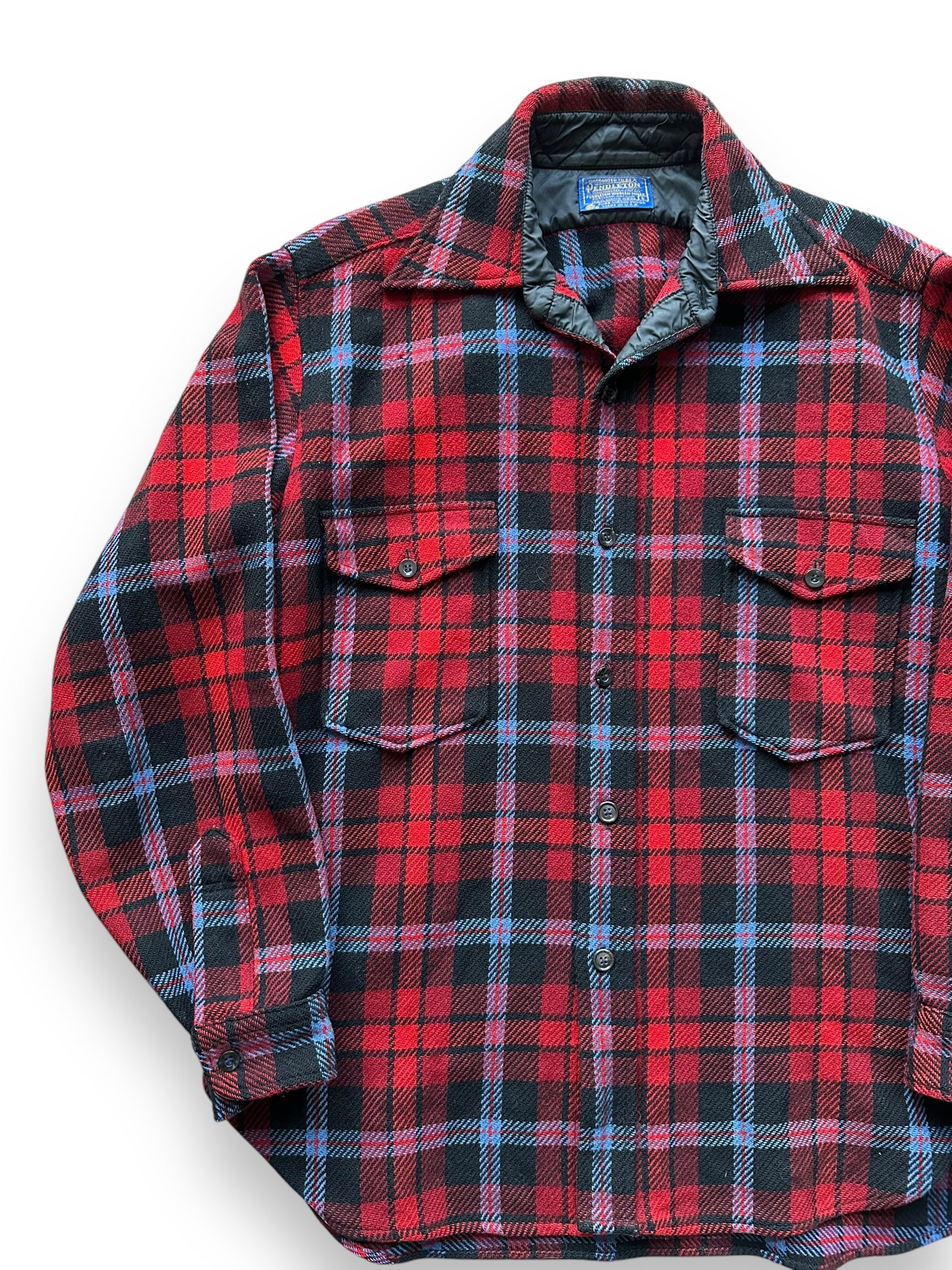 front right of Vintage Pendleton Shirt Jac SZ L