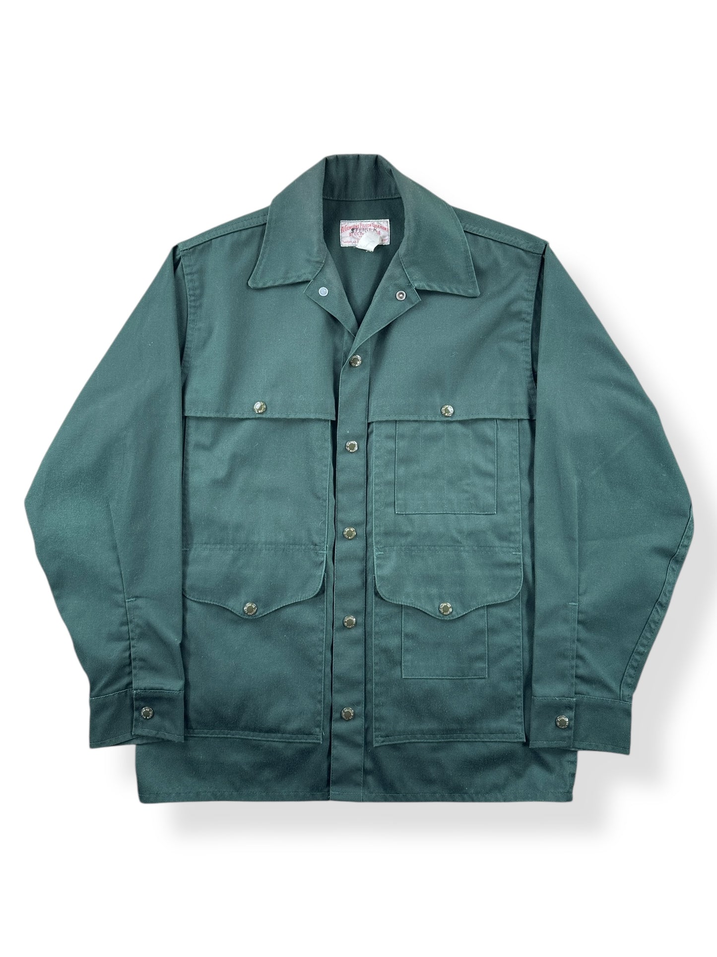 Front View of Vintage Filson Cotton/Poly Forestry Cruiser SZ 38