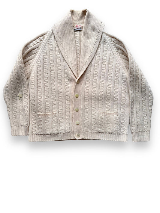 front of Vintage Ronetti Made in Italy Shawl Collar Cardigan SZ M | Vintage Cardigan Sweaters | Vintage Clothing Seattle