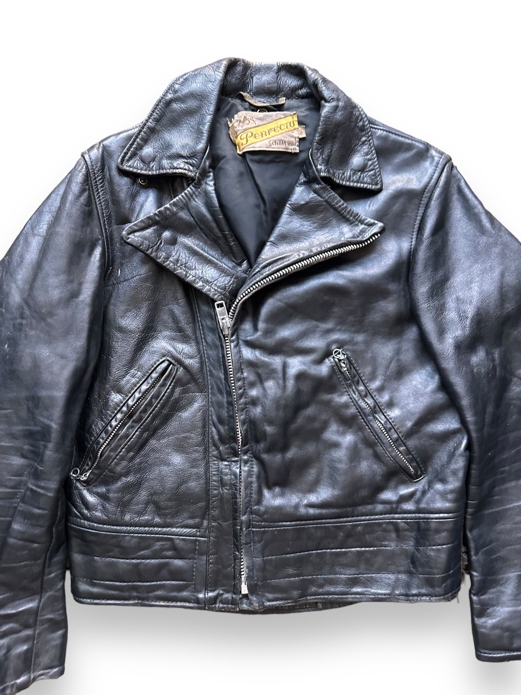 Vintage Schott Perfecto Leather Jacket SZ 40 – The Barn Owl Vintage Schott Perfecto Leather Jacket SZ 40 – The Barn Owl