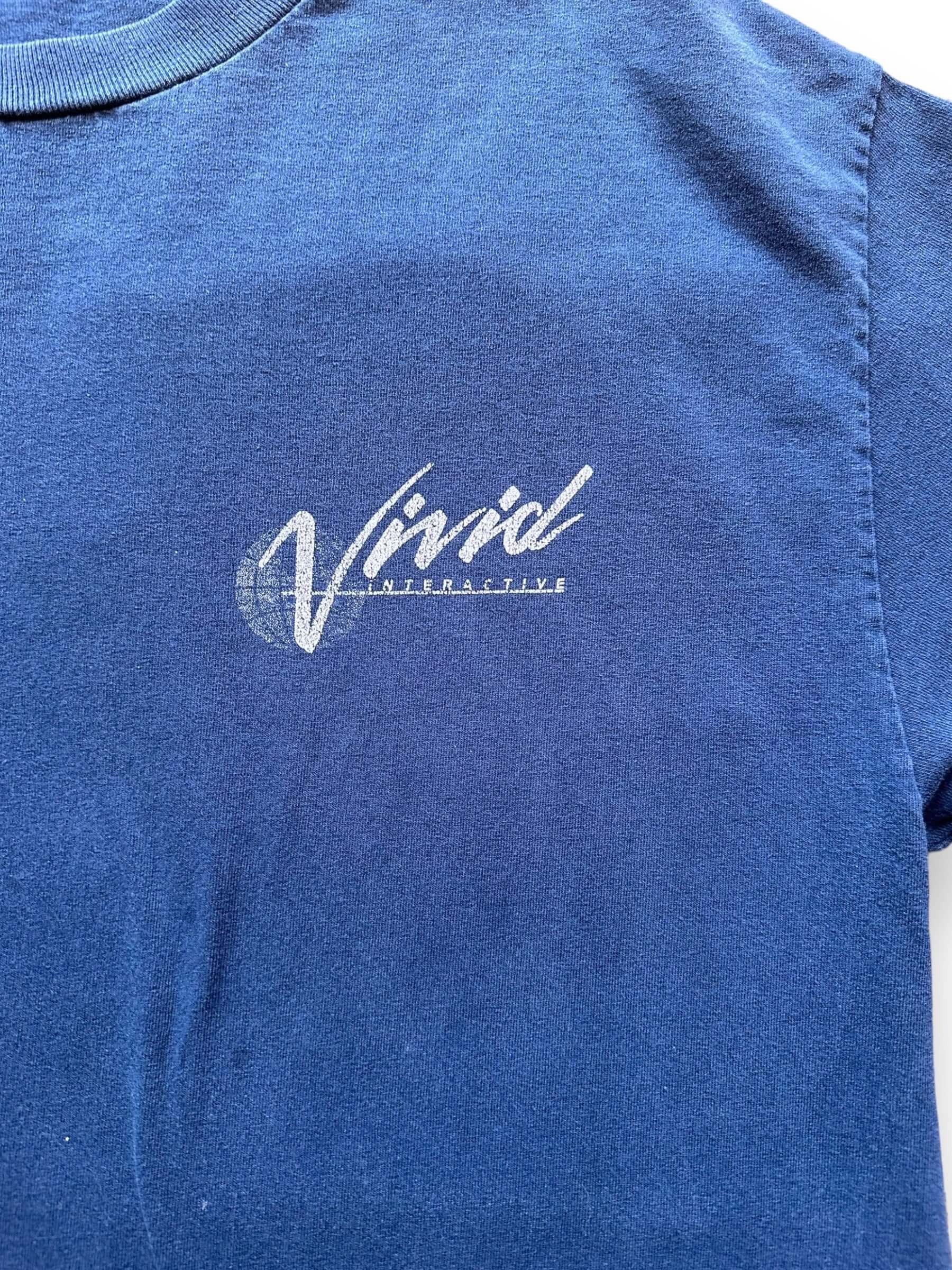 front graphic of Vintage Vivid Interactive Tee SZ L