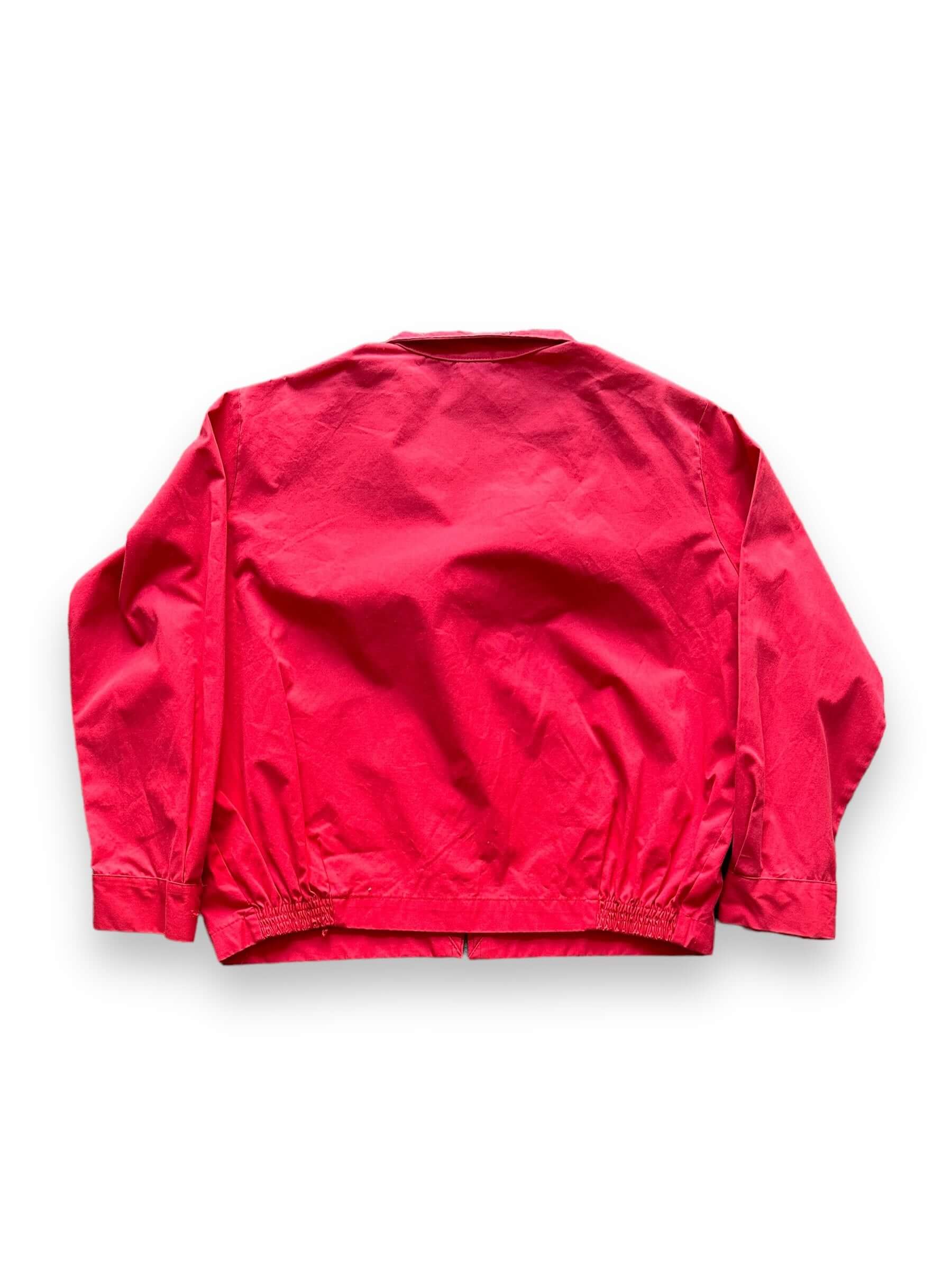 back of Vintage Red Light Jacket SZ M