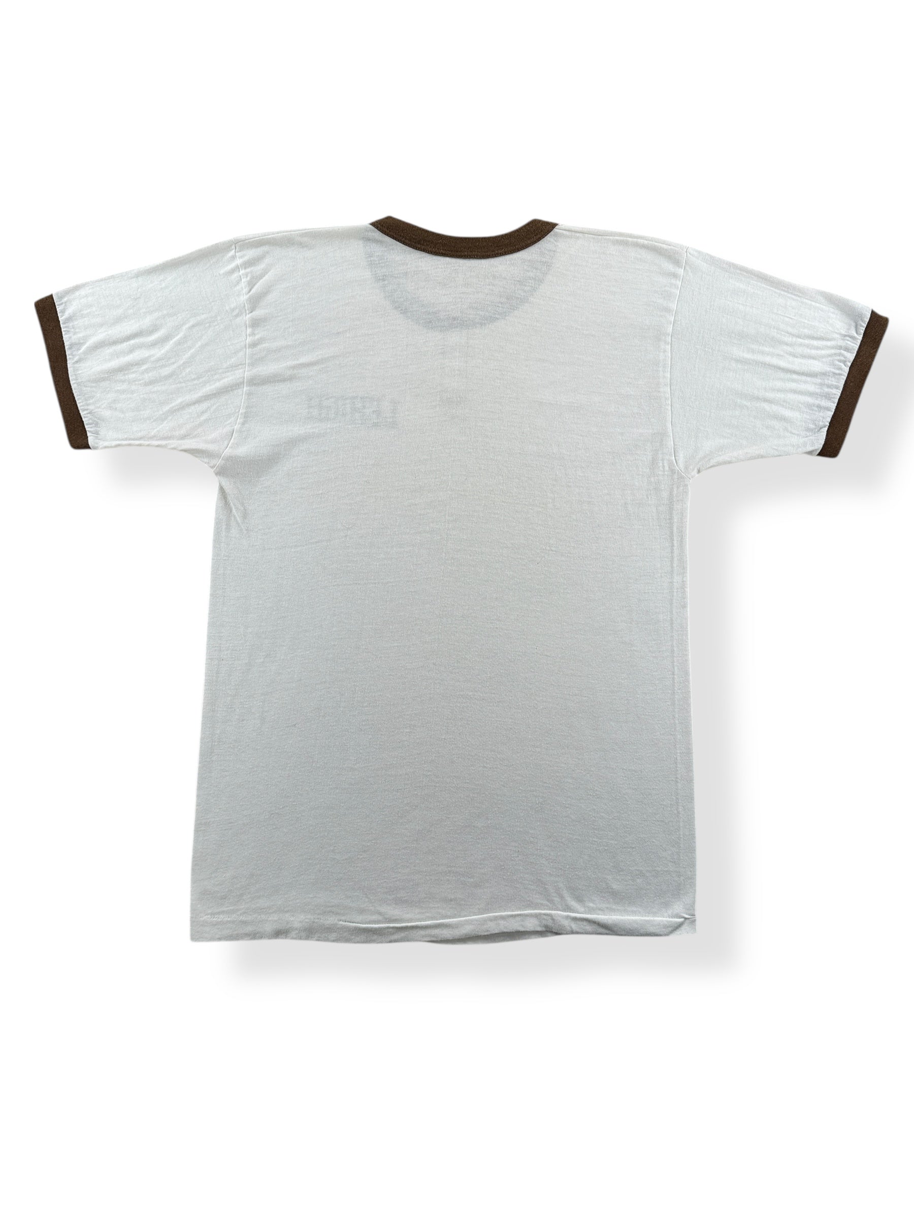 Back of Vintage Lehigh Ringer Tee SZ S