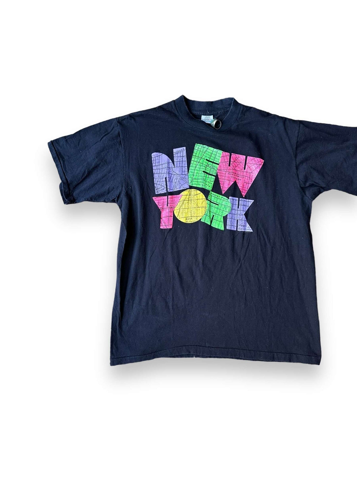 front right of Vintage New York Tee SZ XL