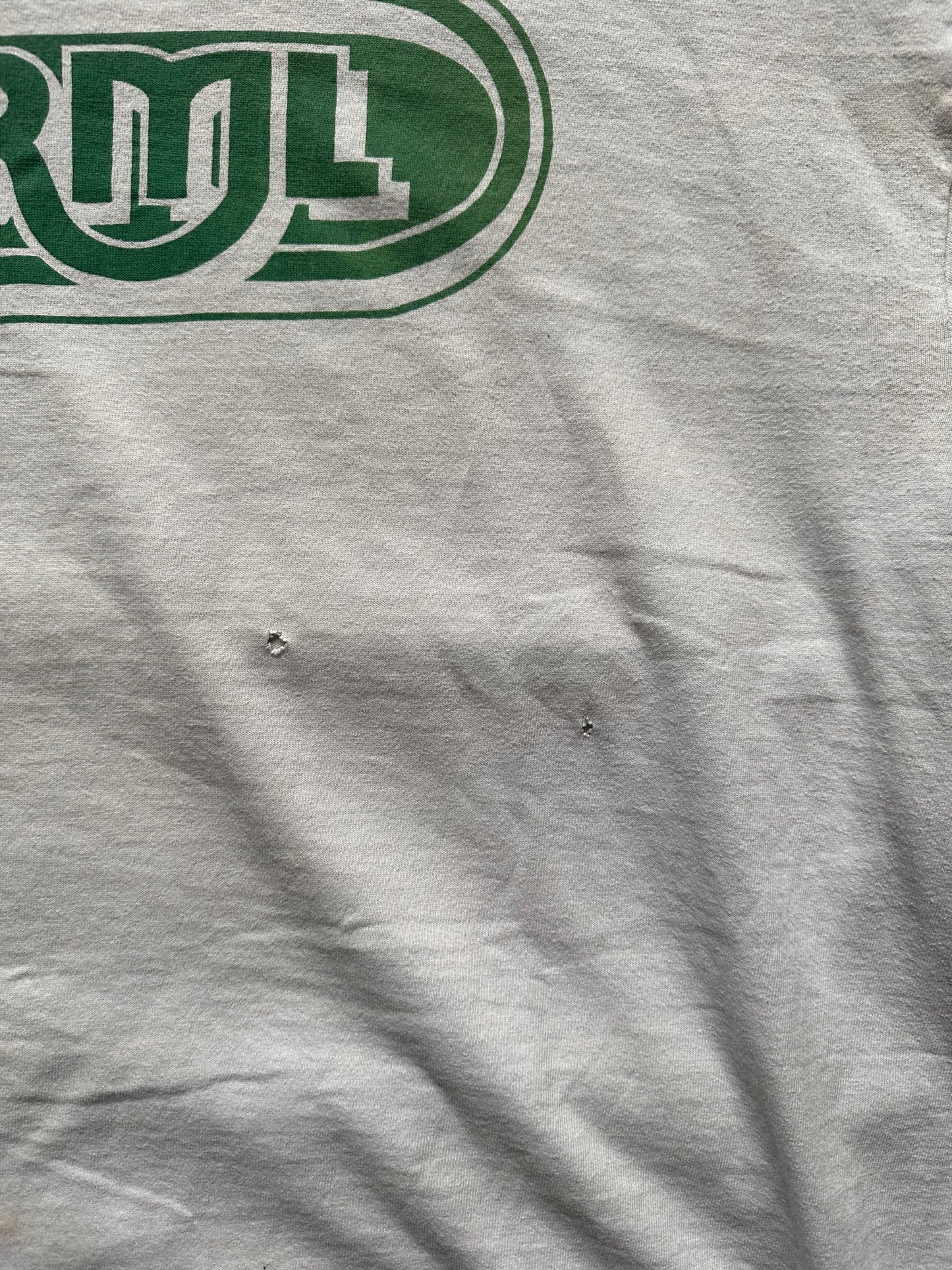 two small holes on front of Vintage Norml Weed Tee SZ XL |  Vintage Tee Seattle | Barn Owl Vintage