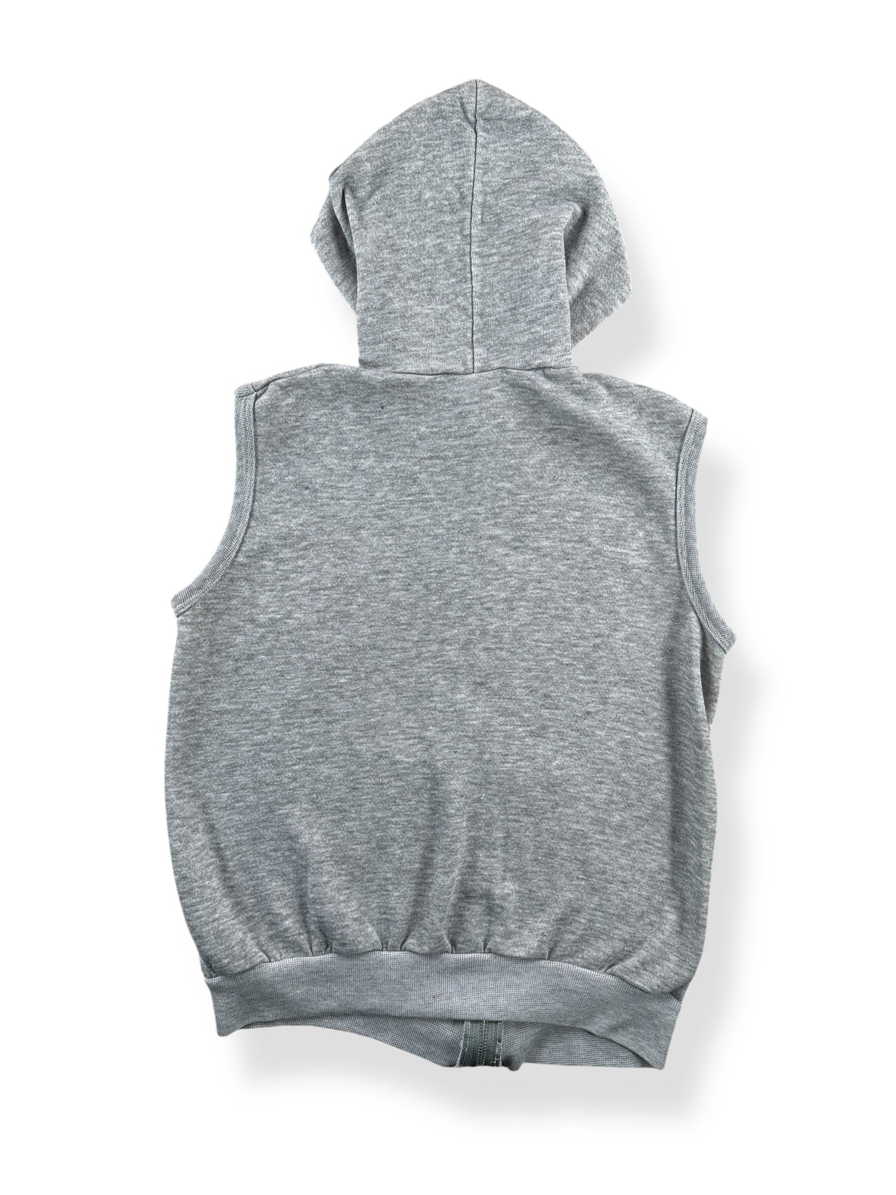 Back of Vintage Sportswear Sleeveless Zip Up Hoodie SZ M (Fits S)