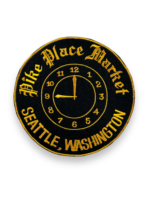 Front View of Vintage NOS Pike Place Market Patch