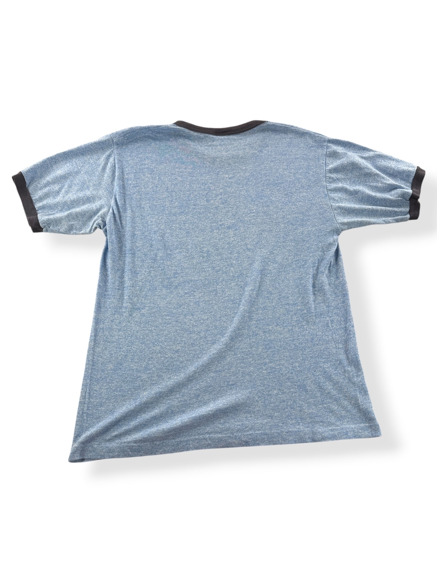 Rear View of Vintage UW Fish Ringer Tee SZ L (Fits M)