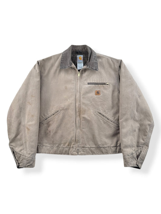 Front of Vintage Carhartt Detroit Jacket SZ L
