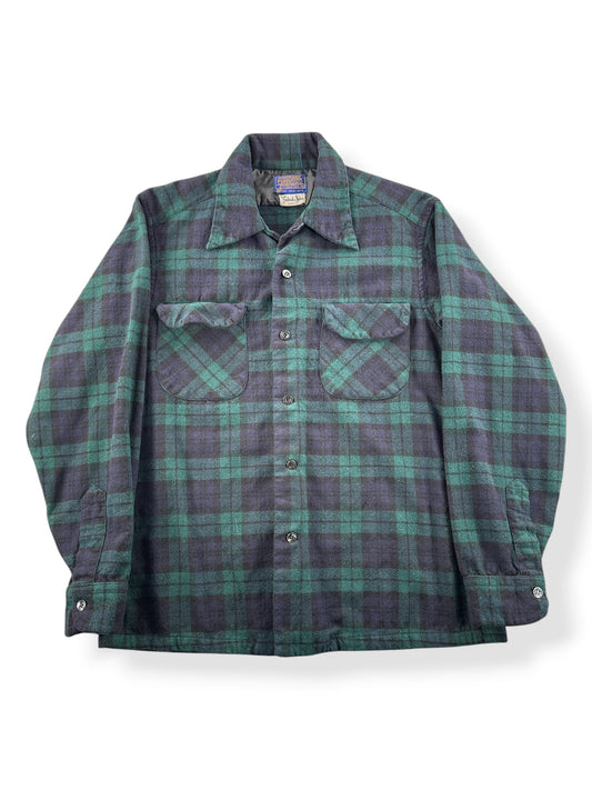 Front of Vintage 60s Frederick & Nelson Pendleton Board Shirt SZ M