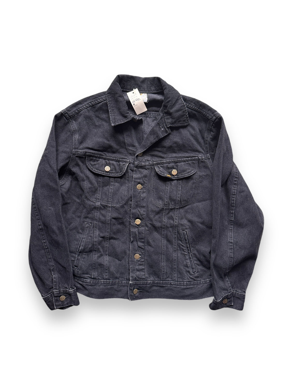 Vintage 90s Era New Old Stock Black Lee 101-J Jacket SZ M – The 