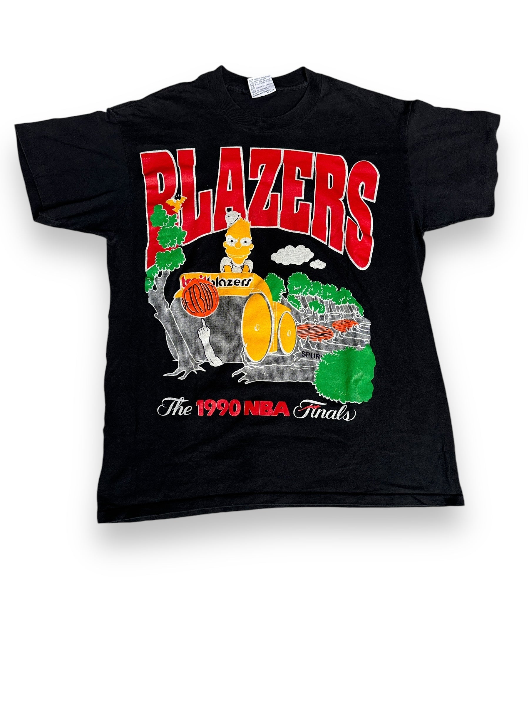 1990 shops Portland Trail Blazers THE NBA FINALS T SHIRT Size XL Vintage Collectable